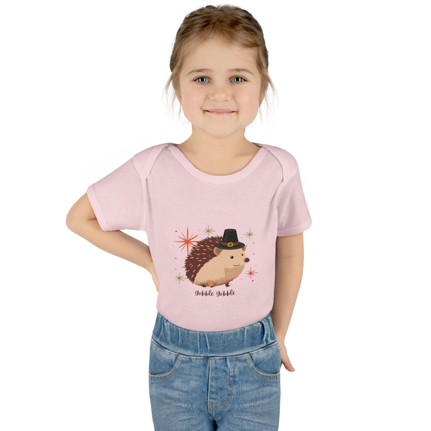 Cute Hedgehog Baby Bodysuit, Thanksgiving Infant Outfit, Baby Shower Gift, Holiday Apparel, Cute Animal Clothing, Newborn Essentials