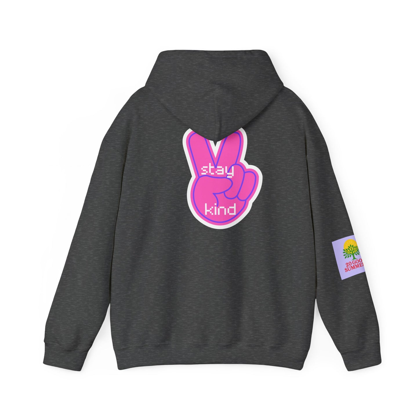 stay human stay kind Unisex Hoodie - Kindness & Positivity Sweatshirt, Gift for Friends, Motivational Apparel, Cozy Fashion, Everyday Wear