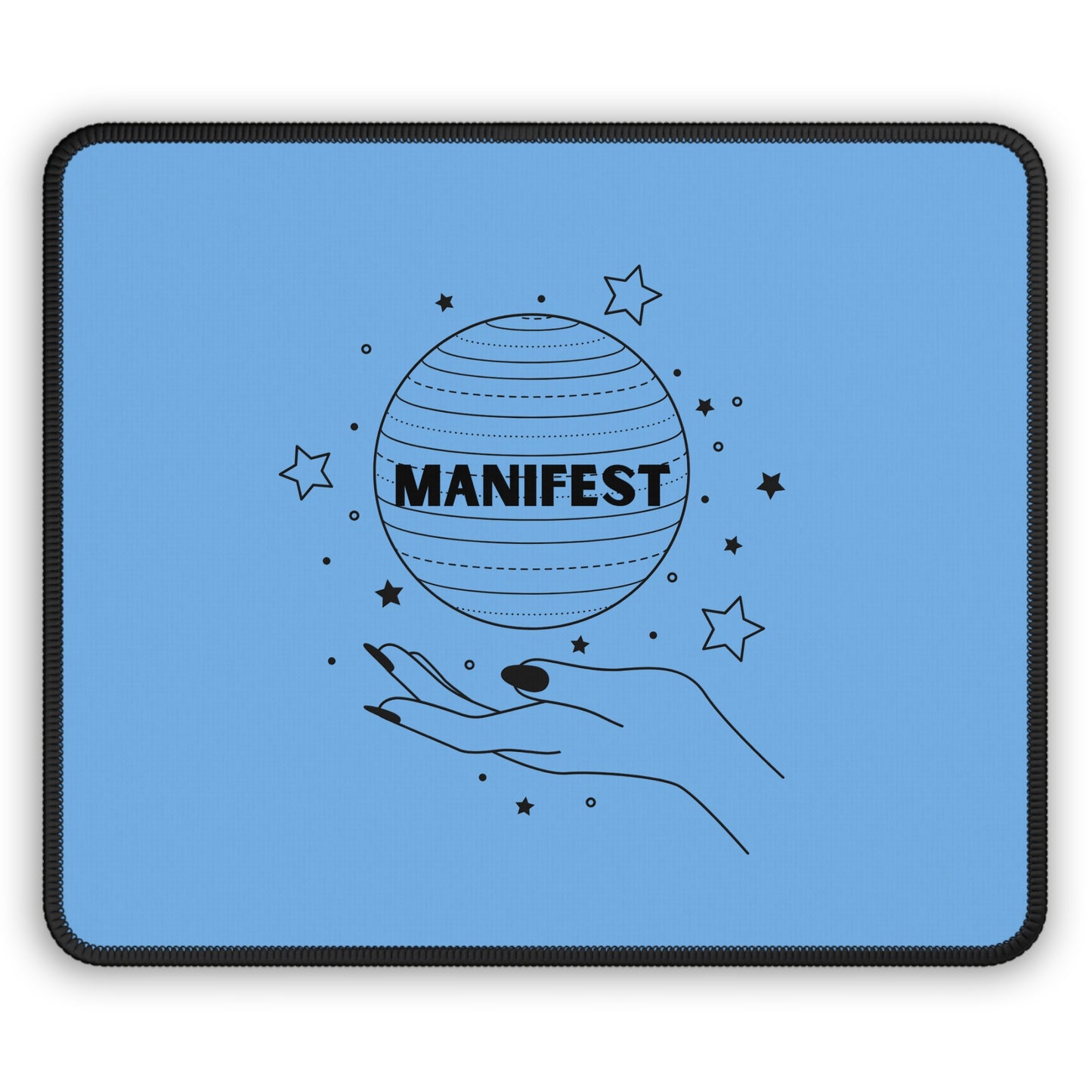 Manifest Gaming Mouse Pad, Desk Accessory, Gamer Gift, Office Decor, Inspirational Mousepad