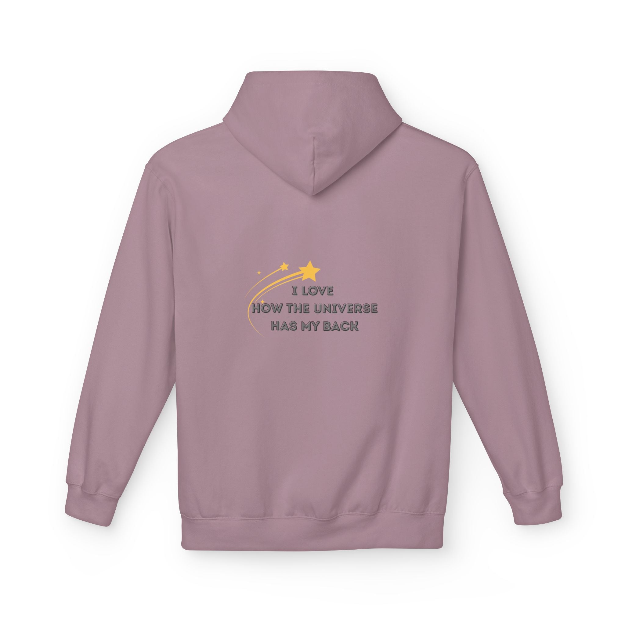 The Universe has my back Cosmic Vibe Hoodie - Unisex Midweight Softstyle Fleece, Perfect for Stargazers, Space Lovers, Unique Gift, Inspirational Apparel, [...]