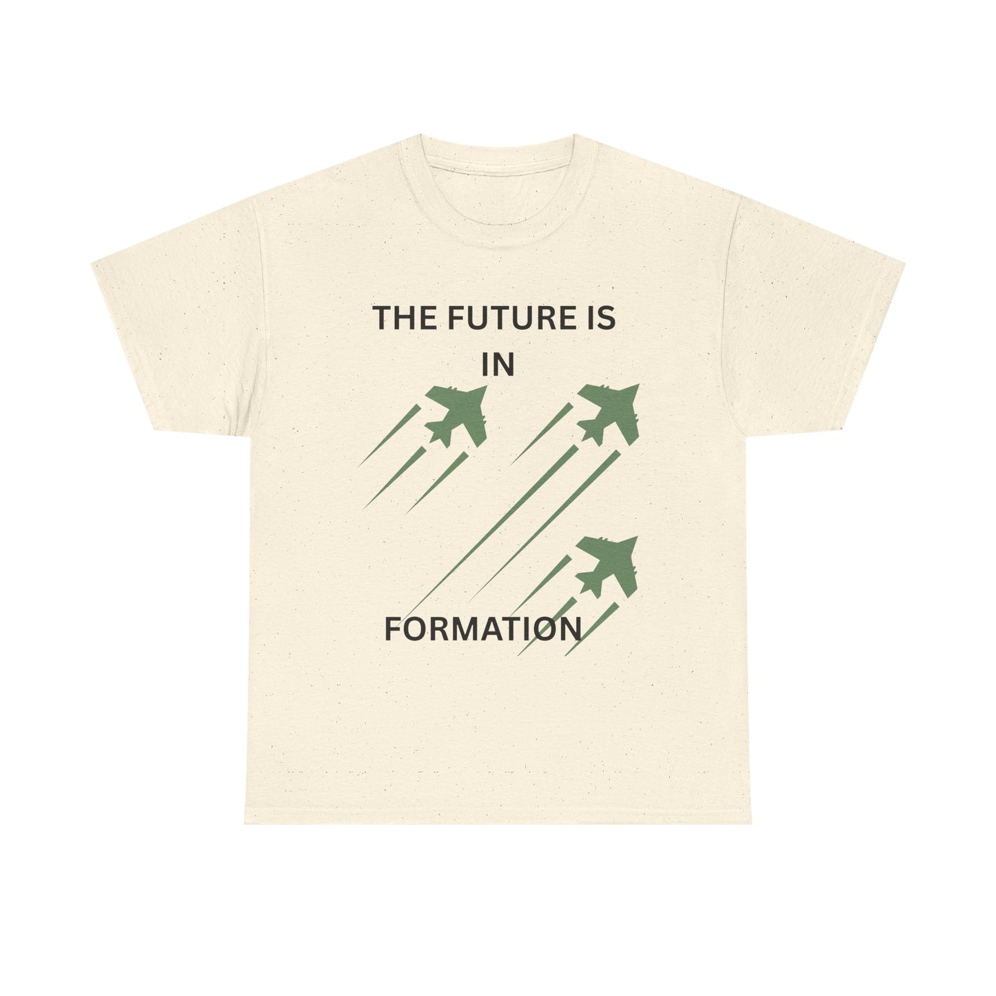 The Future is in Formation Unisex Heavy Cotton Tee