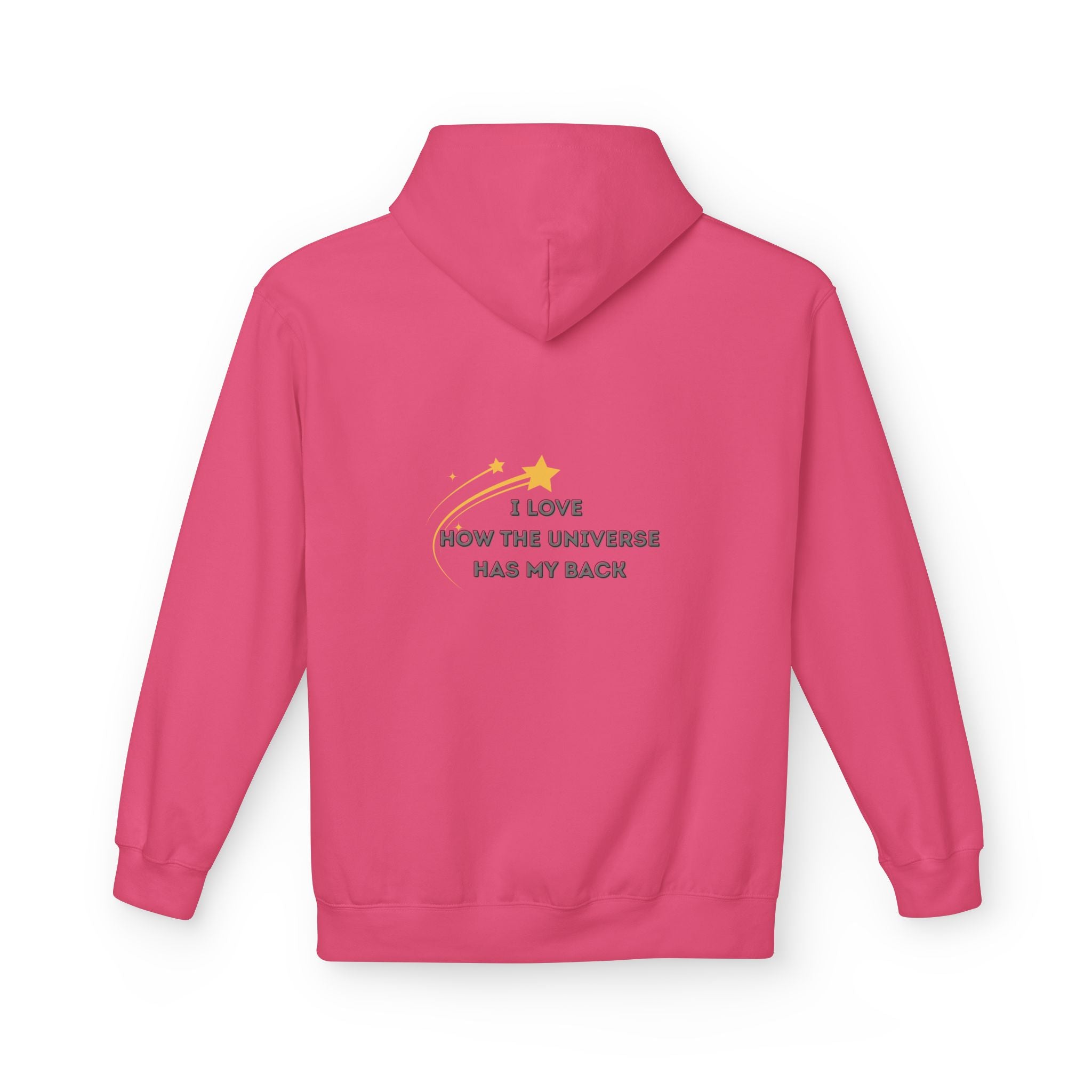 The Universe has my back Cosmic Vibe Hoodie - Unisex Midweight Softstyle Fleece, Perfect for Stargazers, Space Lovers, Unique Gift, Inspirational Apparel, [...]
