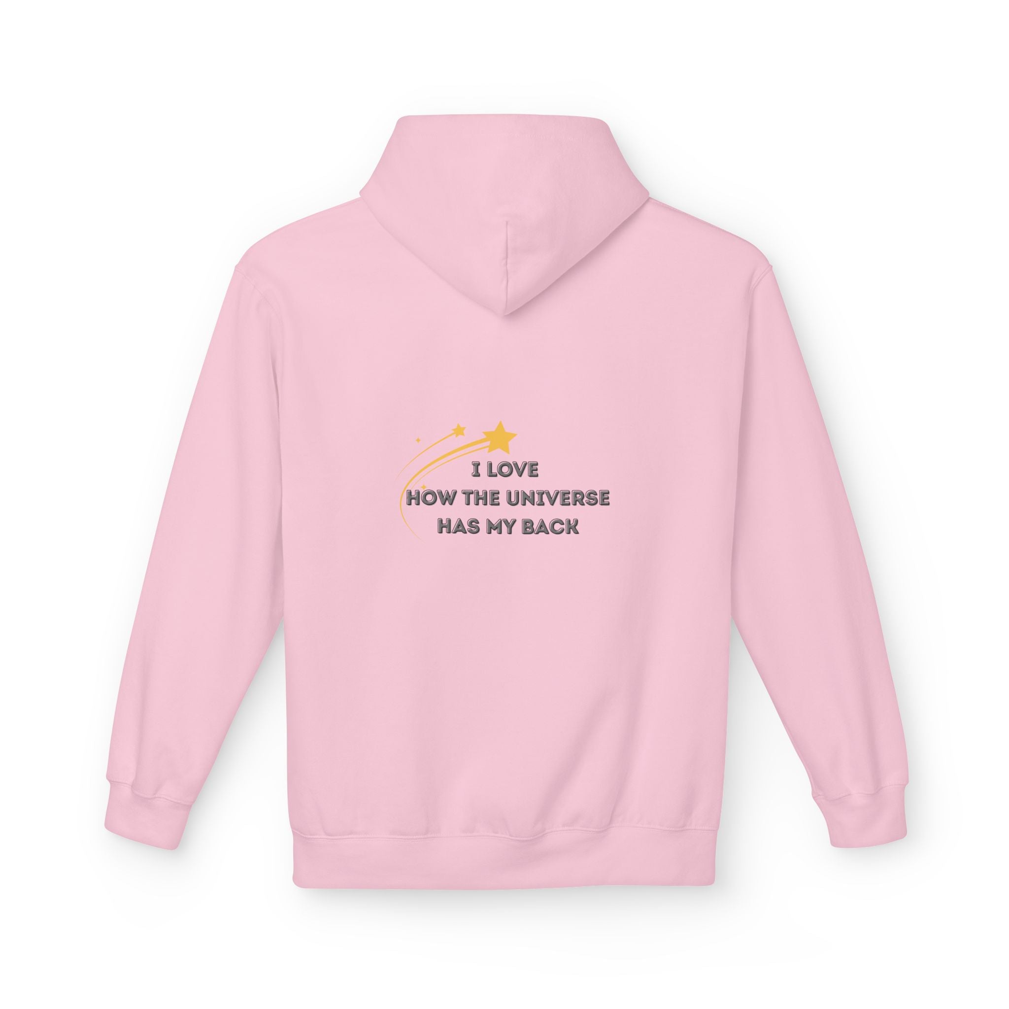 The Universe has my back Cosmic Vibe Hoodie - Unisex Midweight Softstyle Fleece, Perfect for Stargazers, Space Lovers, Unique Gift, Inspirational Apparel, [...]