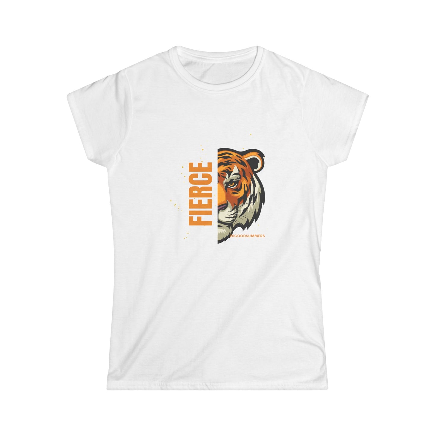 Fierce Tiger Tee, Animal Lover Gift, Casual Style, Birthday Tee, Wildlife Awareness, Inspirational T-Shirt