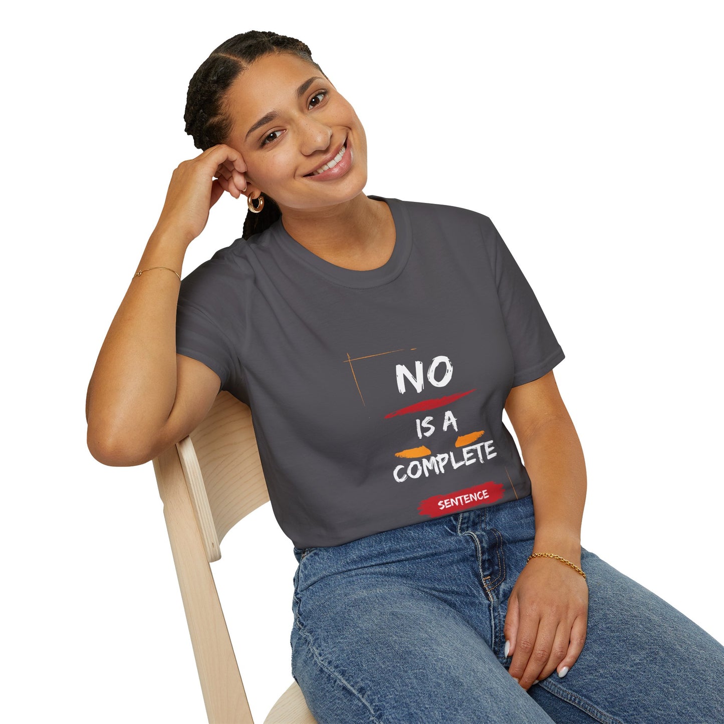 No is a complete sentence Unisex Softstyle T-Shirt | Casual Streetwear, Gift for Friends, Funny Statement Tee, Unique Everyday Wear, [...]