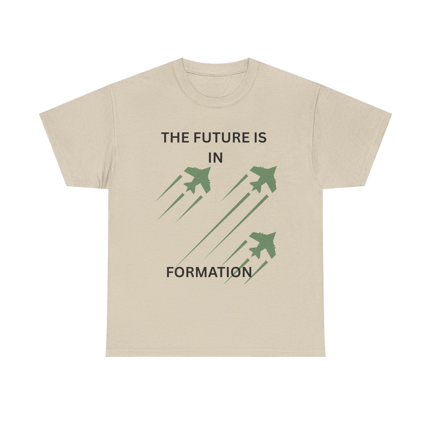 The Future is in Formation Unisex Heavy Cotton Tee