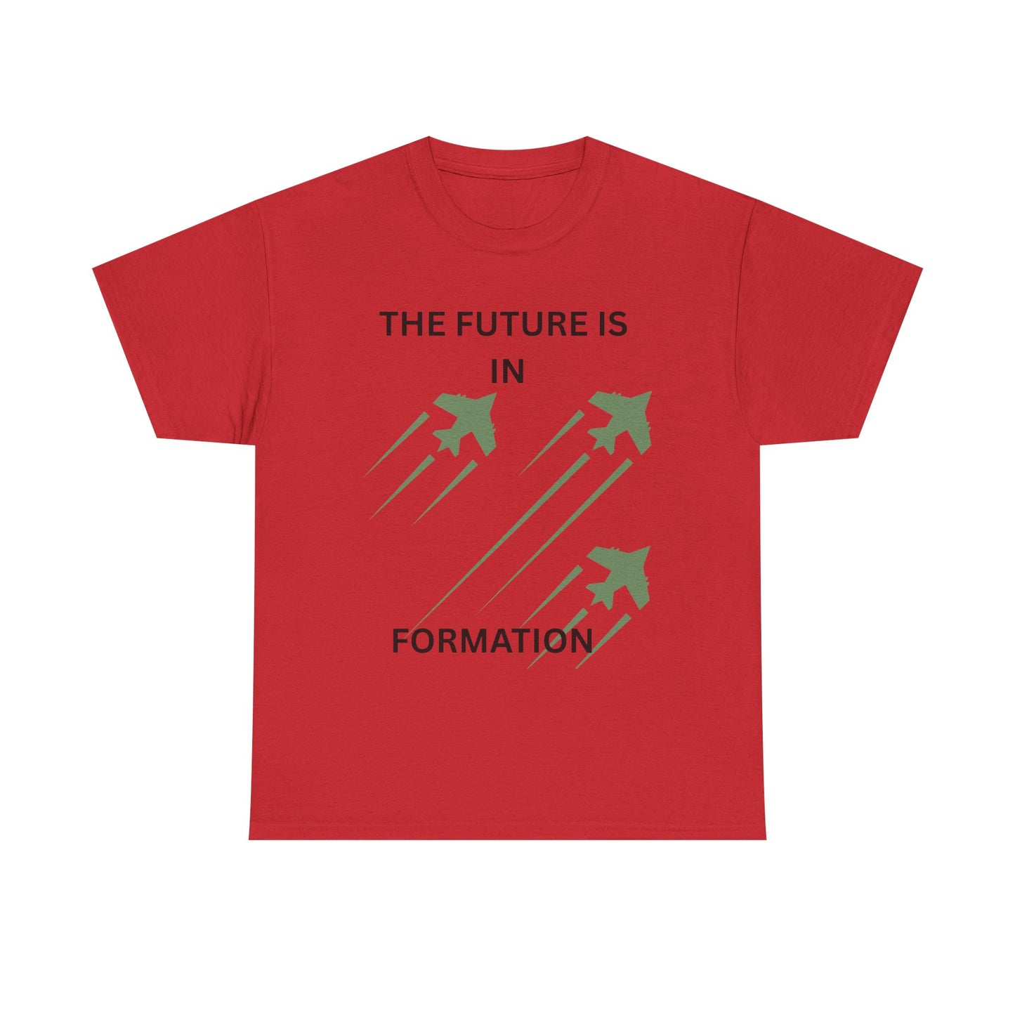 The Future is in Formation Unisex Heavy Cotton Tee