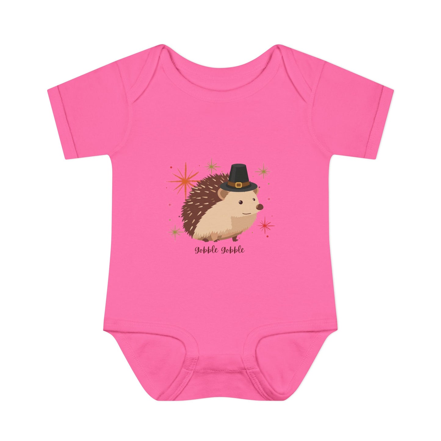 Cute Hedgehog Baby Bodysuit, Thanksgiving Infant Outfit, Baby Shower Gift, Holiday Apparel, Cute Animal Clothing, Newborn Essentials