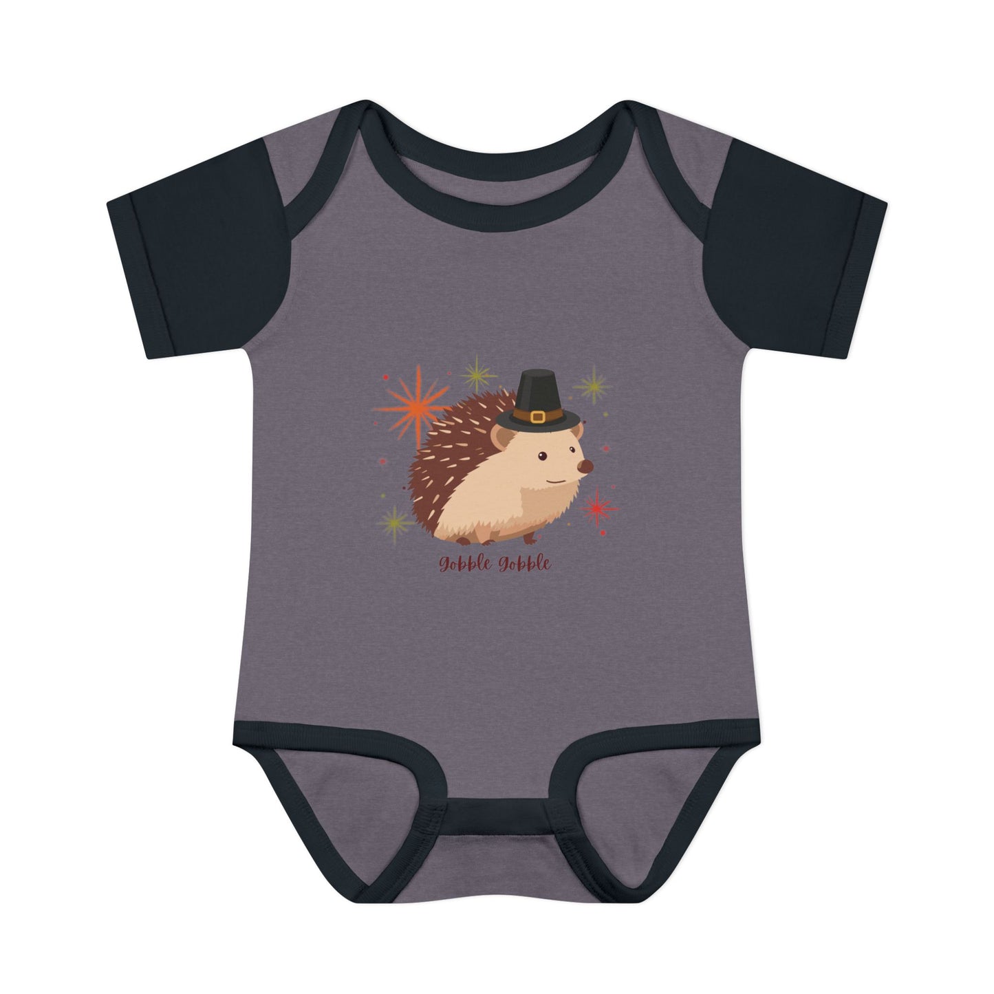 Cute Hedgehog Baby Bodysuit, Thanksgiving Infant Outfit, Baby Shower Gift, Holiday Apparel, Cute Animal Clothing, Newborn Essentials
