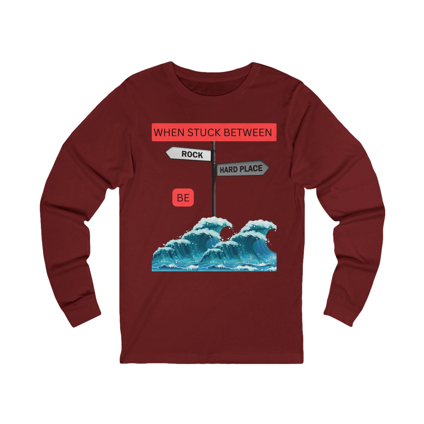 Unisex Jersey Long Sleeve Tee with Beachy Vibe, Relaxation Shirt, Gift for Ocean Lovers, Perfect for Casual Outings, Summer Vibes, Motivational Tee [...]