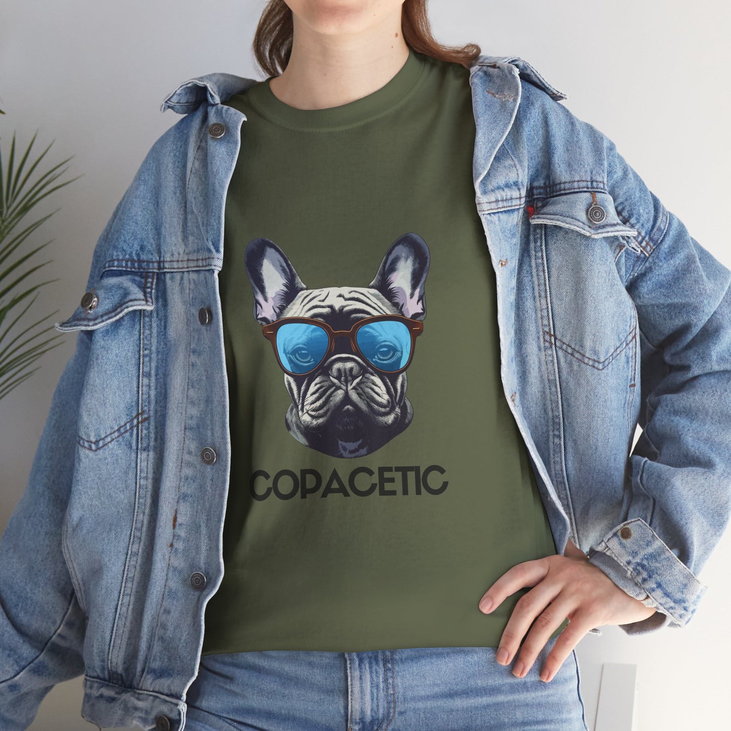 Cool Dog Vibe Unisex Tee - Hip Pet Lover Shirt, Casual Wear, Dog Lover Gift, Summer Style, Fun Outfit, Everyday Apparel