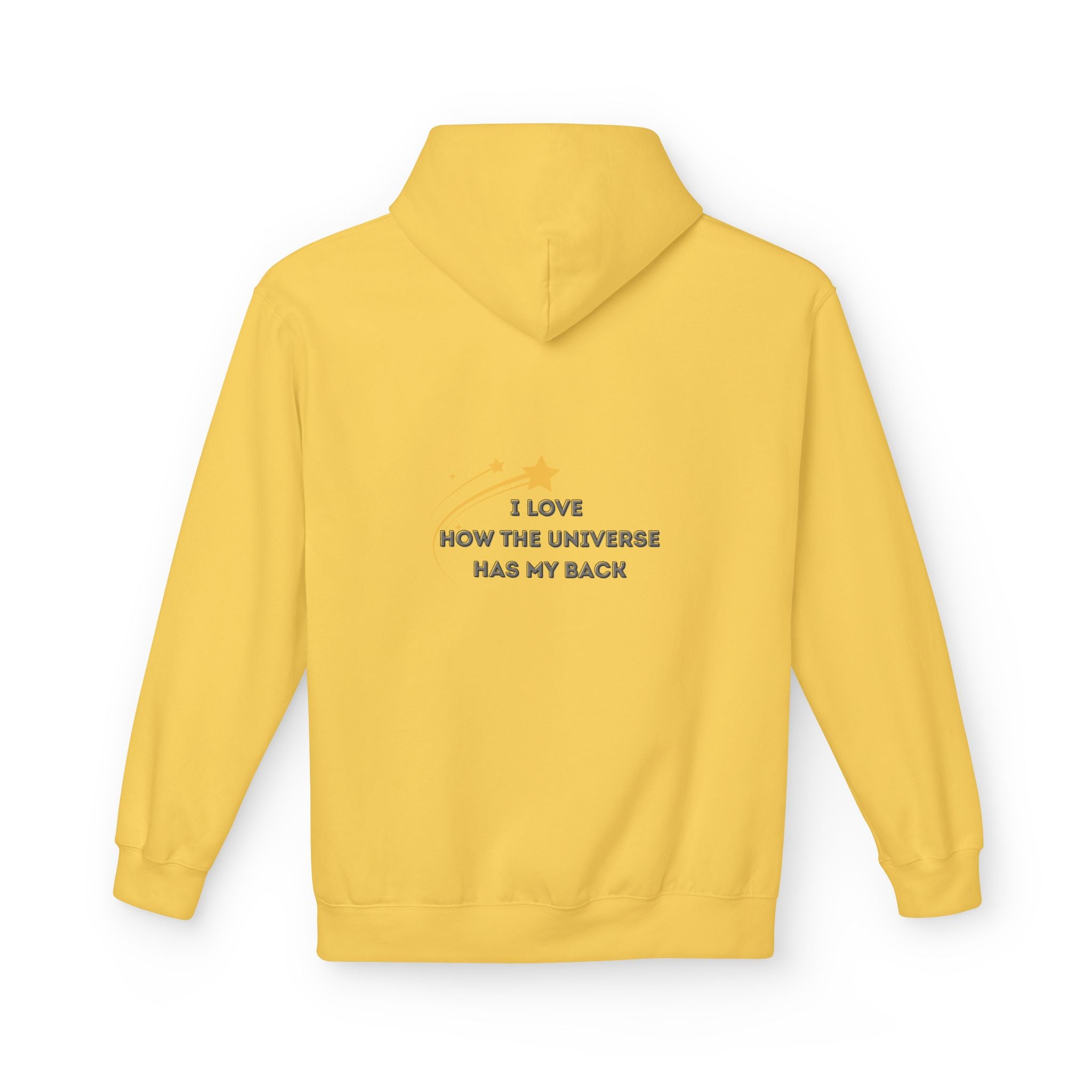 The Universe has my back Cosmic Vibe Hoodie - Unisex Midweight Softstyle Fleece, Perfect for Stargazers, Space Lovers, Unique Gift, Inspirational Apparel, [...]