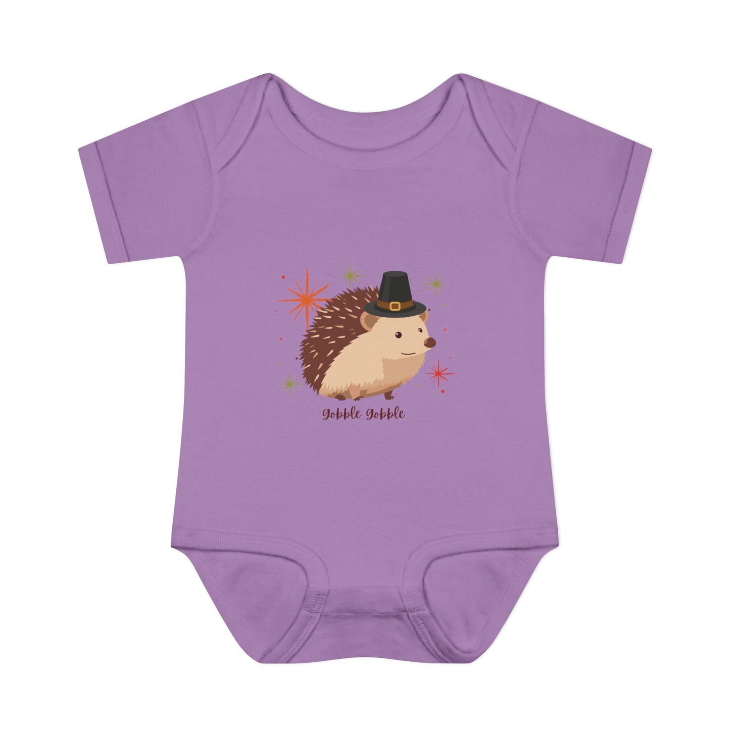 Cute Hedgehog Baby Bodysuit, Thanksgiving Infant Outfit, Baby Shower Gift, Holiday Apparel, Cute Animal Clothing, Newborn Essentials