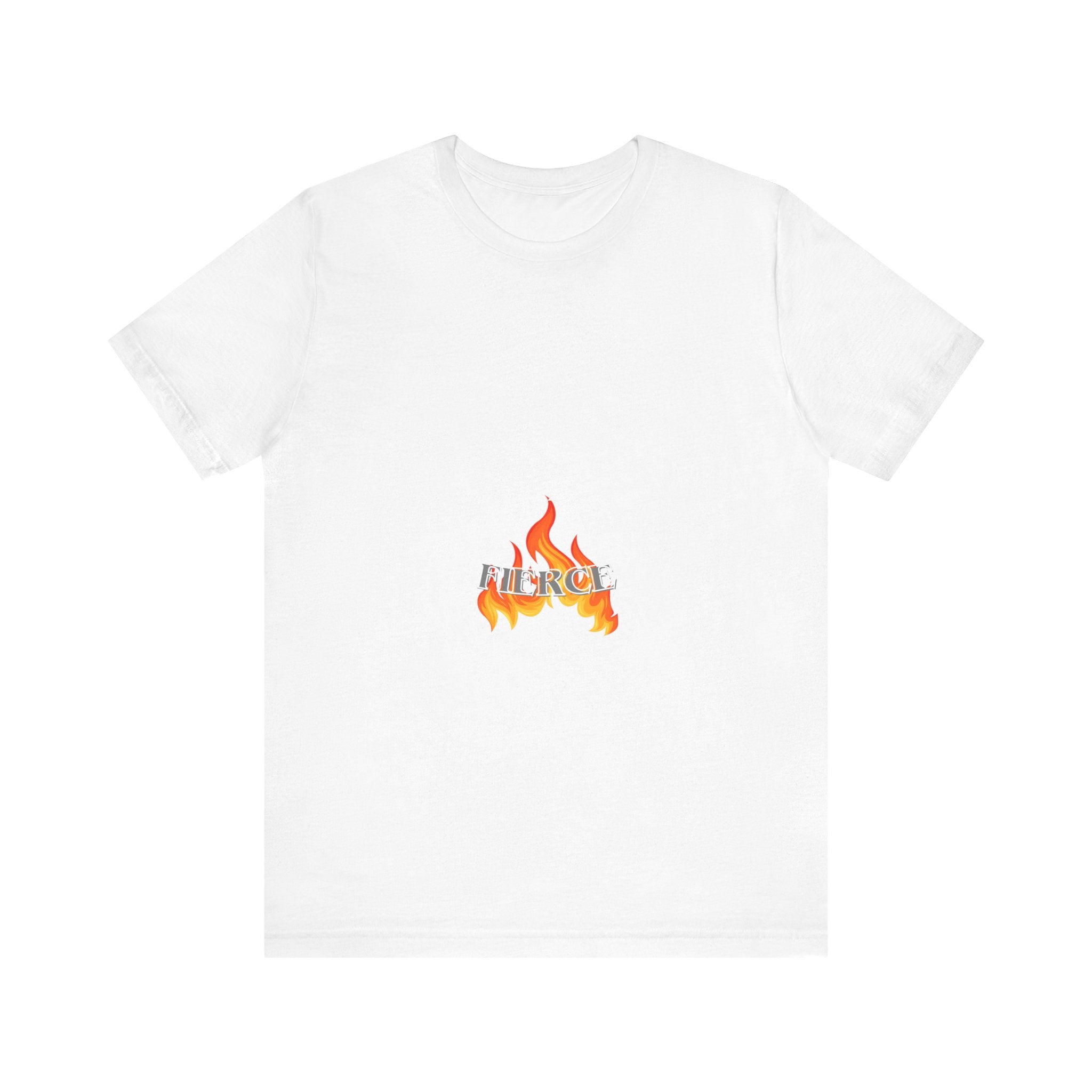 LIFEBEGINS AT FIERCE Graphic Tee, Unisex T-Shirt, Casual Wear, Gift for Friends, Comfortable Summer Fashion