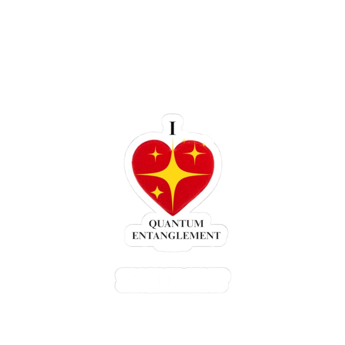 I Heart Quantum Entanglement Stickers - Cute Science Décor, Funny Laptop Decal, Geeky Gift Idea, Academic Motivational Art, Quirky [...]
