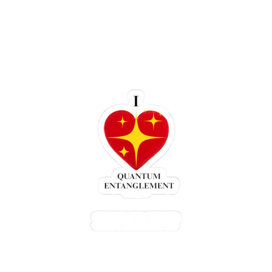 I Heart Quantum Entanglement Stickers - Cute Science Décor, Funny Laptop Decal, Geeky Gift Idea, Academic Motivational Art, Quirky [...]