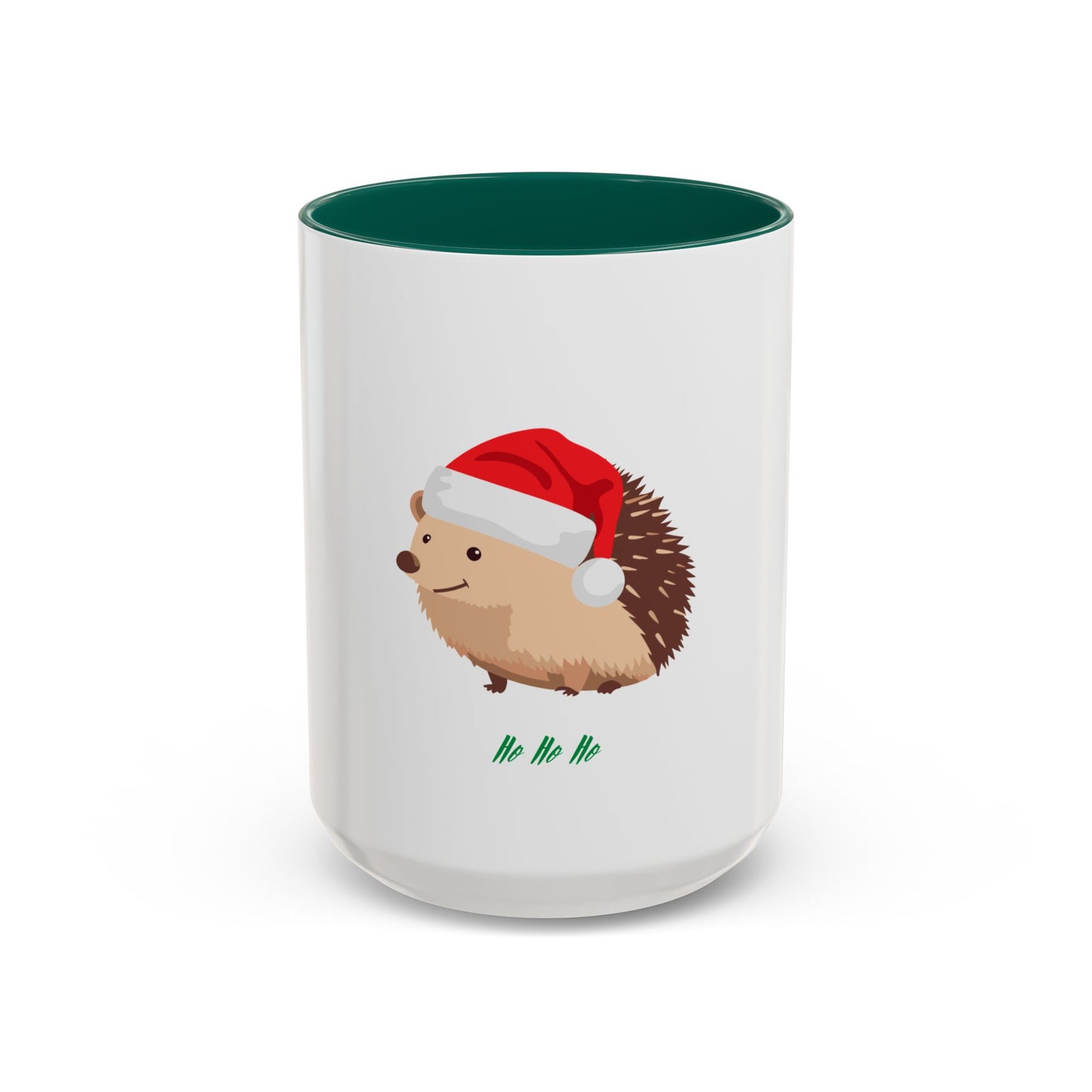 Christmas Hedgehog Mug - Cute Holiday Coffee Cup, Festive Drinkware, Gifts for Animal Lovers, Winter Decor, Unique Tea Mug