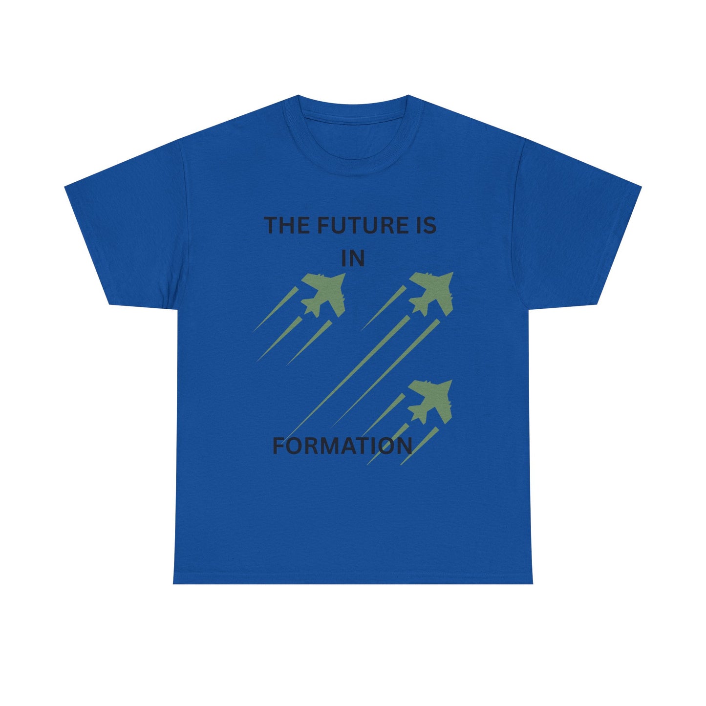 The Future is in Formation Unisex Heavy Cotton Tee