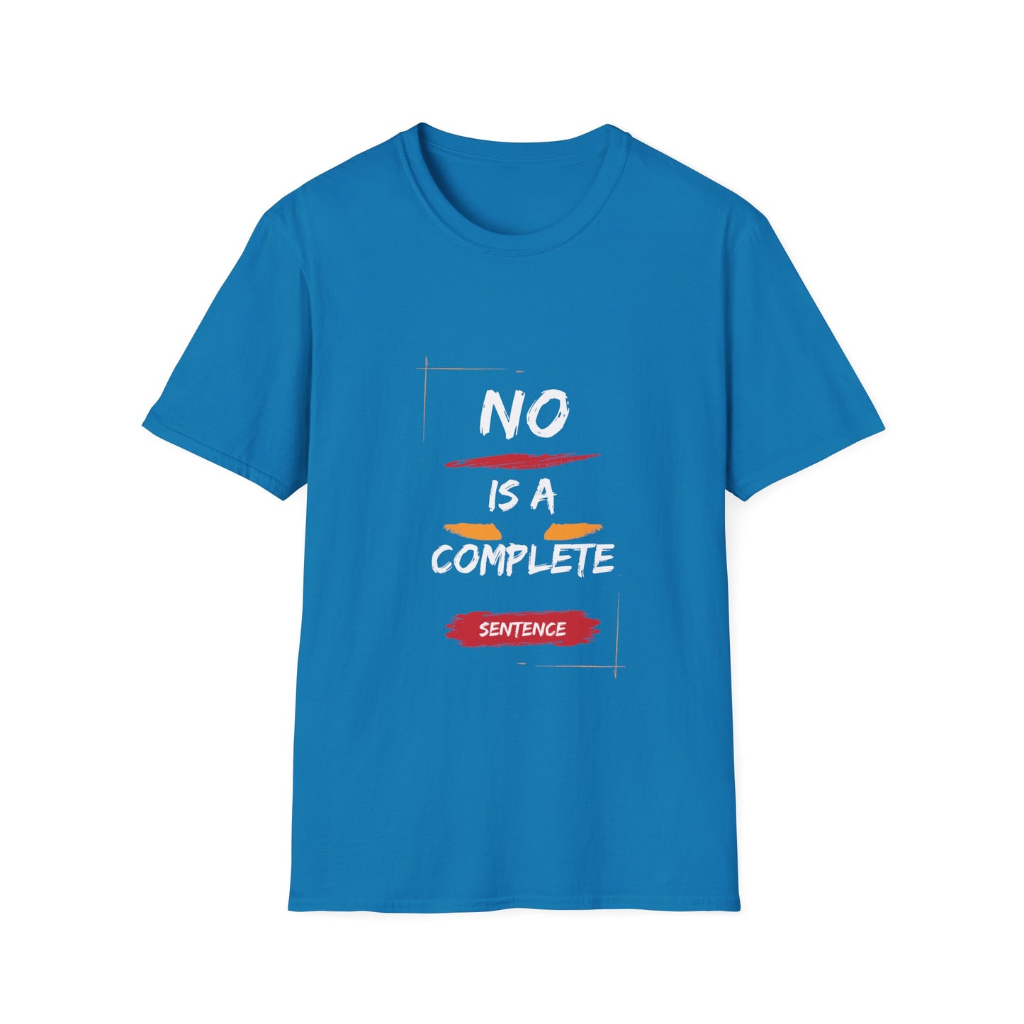 No is a complete sentence Unisex Softstyle T-Shirt | Casual Streetwear, Gift for Friends, Funny Statement Tee, Unique Everyday Wear, [...]