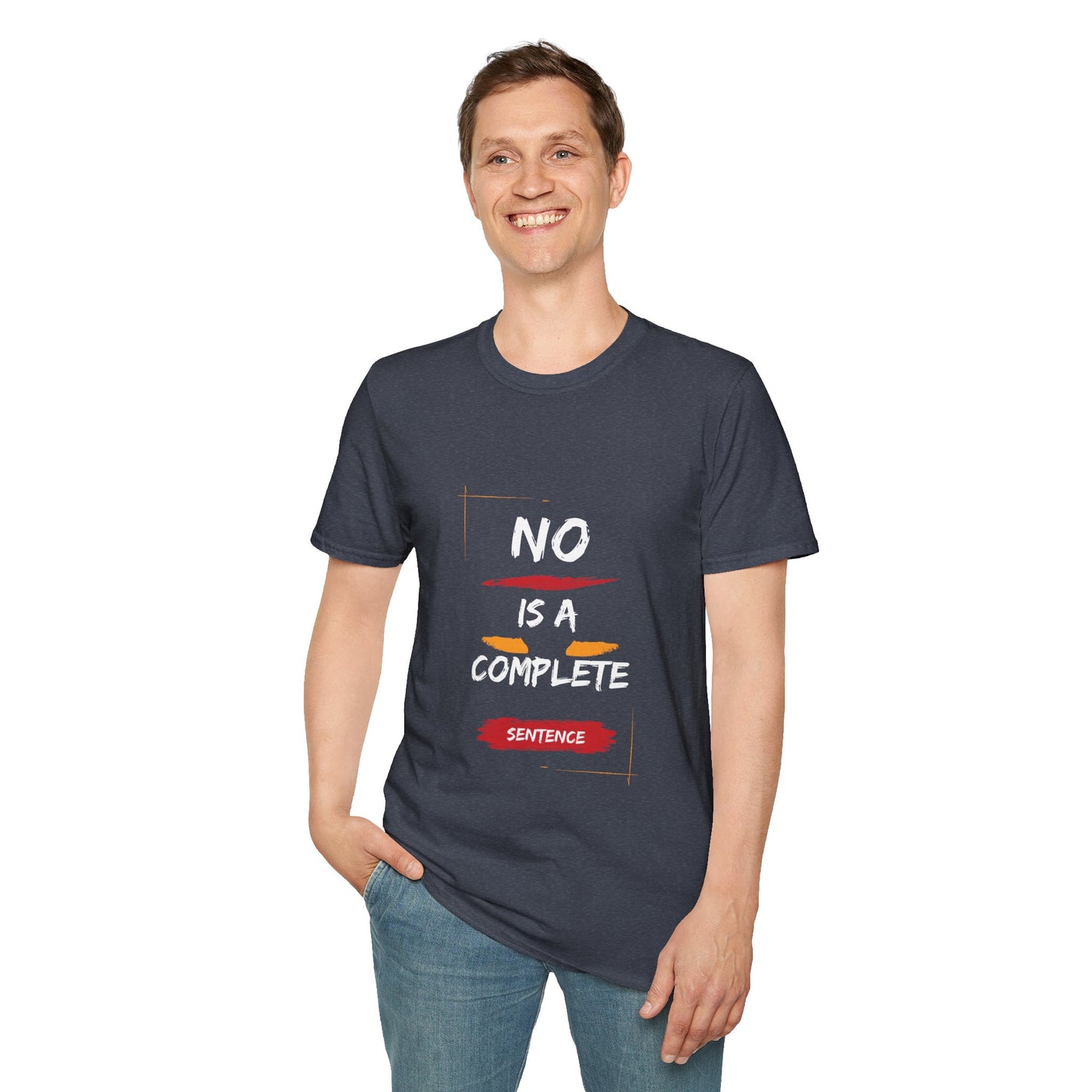 No is a complete sentence Unisex Softstyle T-Shirt | Casual Streetwear, Gift for Friends, Funny Statement Tee, Unique Everyday Wear, [...]