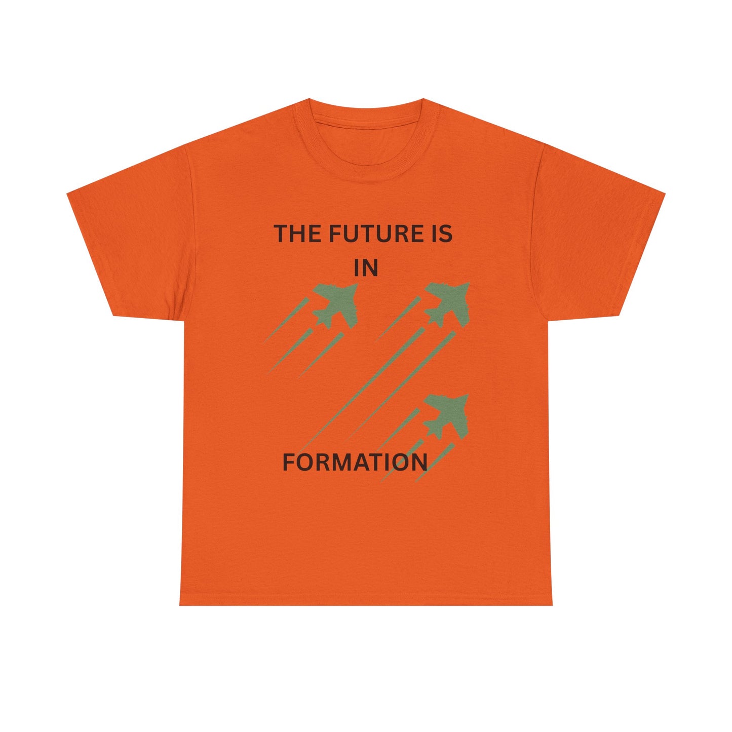 The Future is in Formation Unisex Heavy Cotton Tee