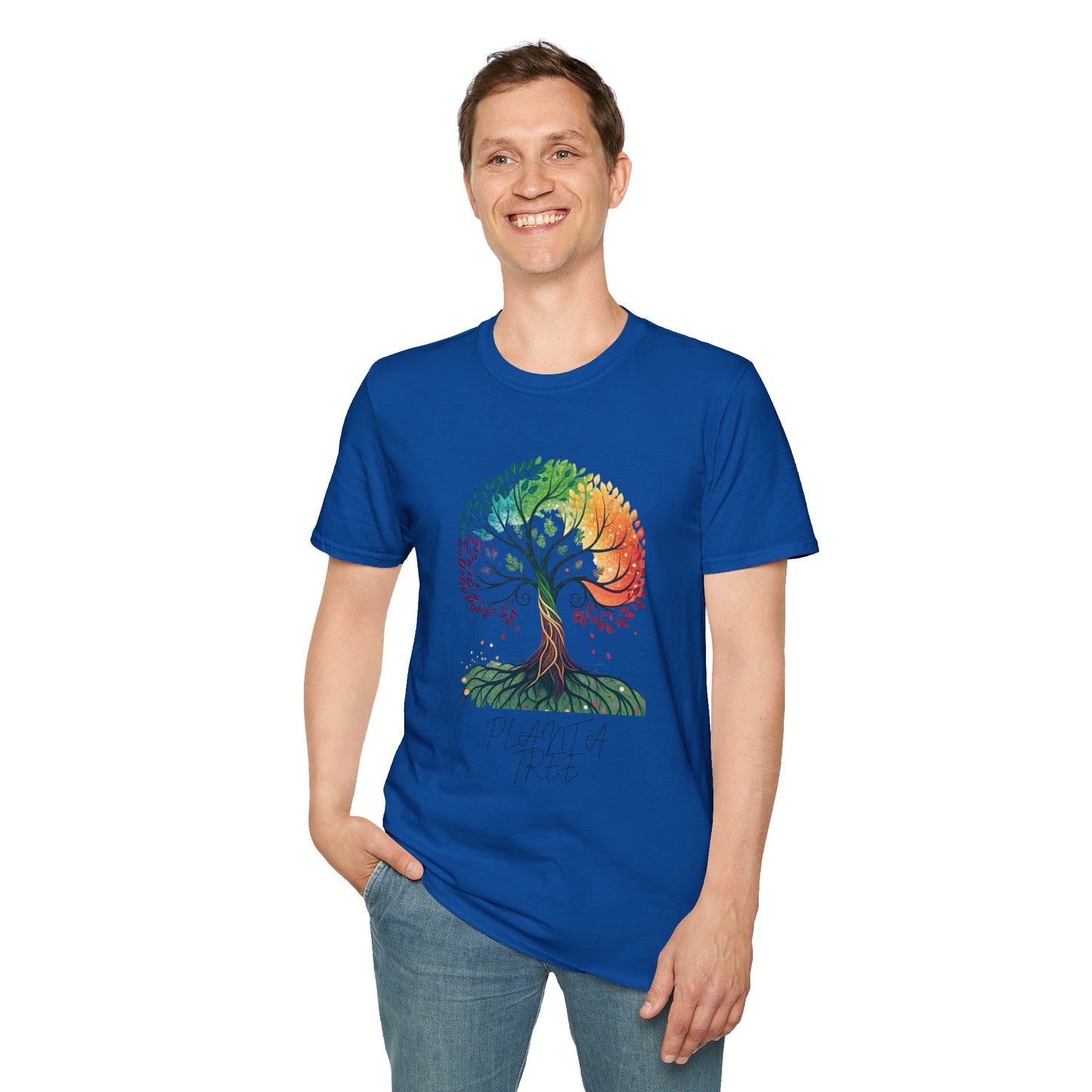 Plant a Tree graphic soft unisex cotton tee, Great gift idea,  Summer Graphic Tee