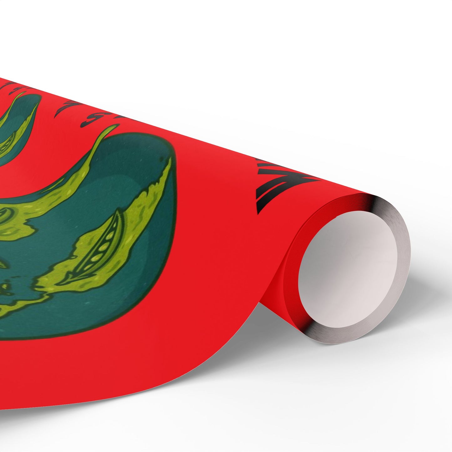 Imagine Whirled Peas Holiday Wrapping Paper – Red Holiday Gift Wrap Roll