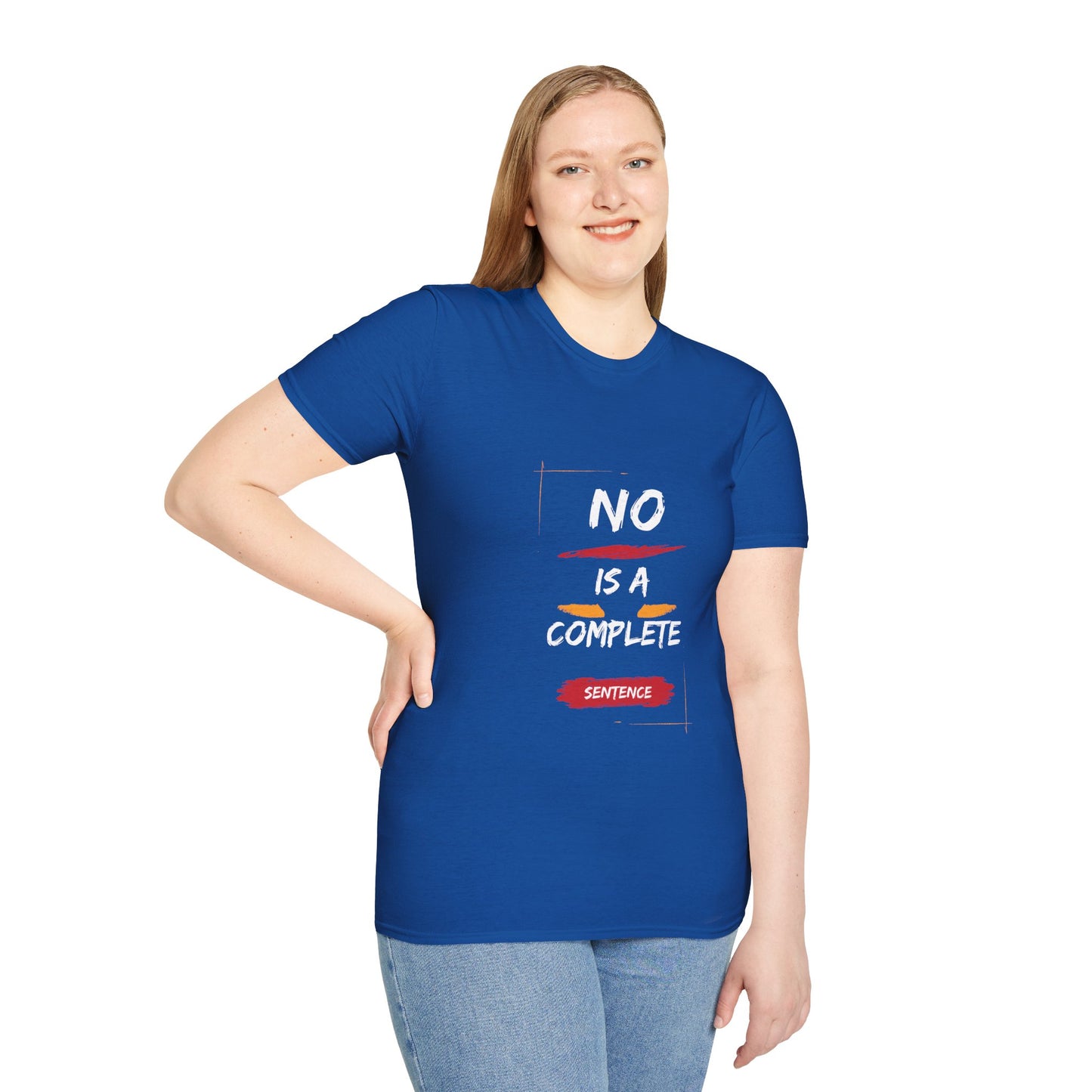 No is a complete sentence Unisex Softstyle T-Shirt | Casual Streetwear, Gift for Friends, Funny Statement Tee, Unique Everyday Wear, [...]