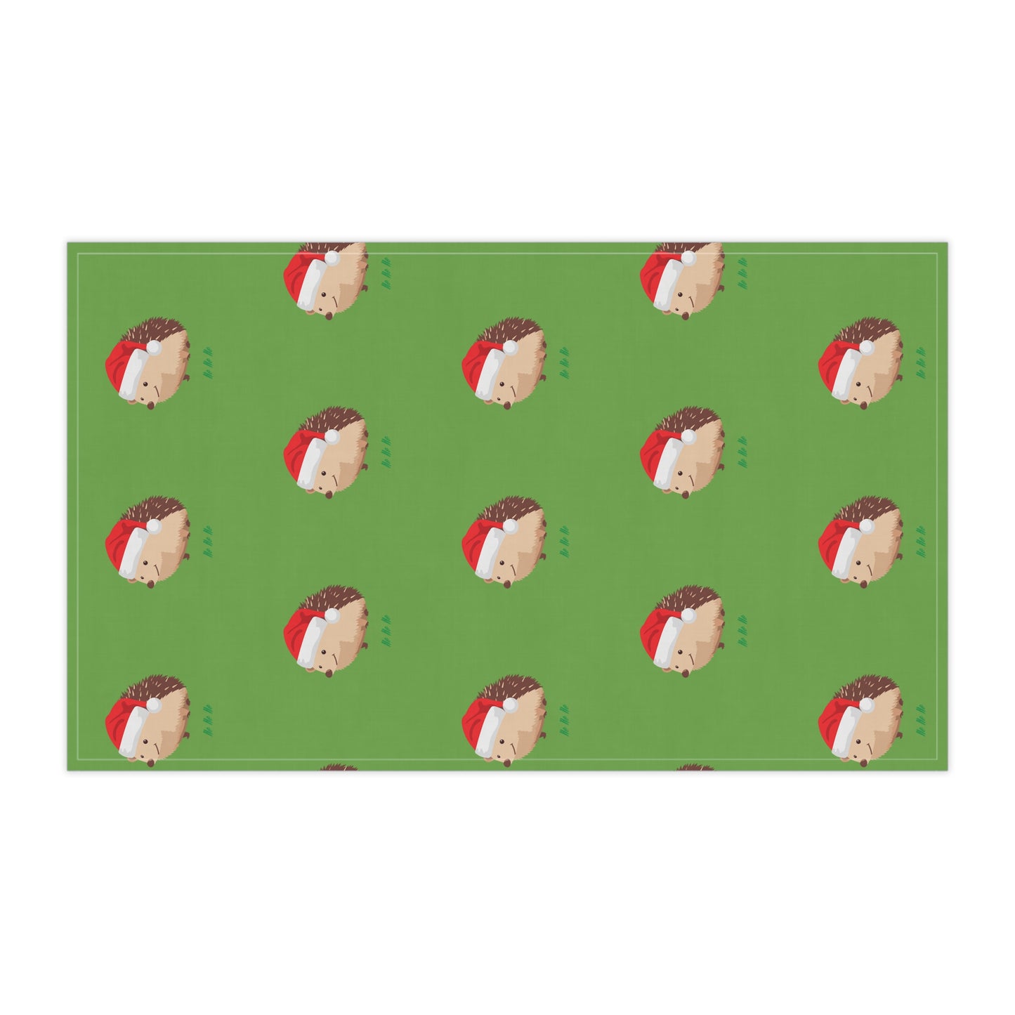 Christmas Hedgehog Tea Towels (cotton, poly)