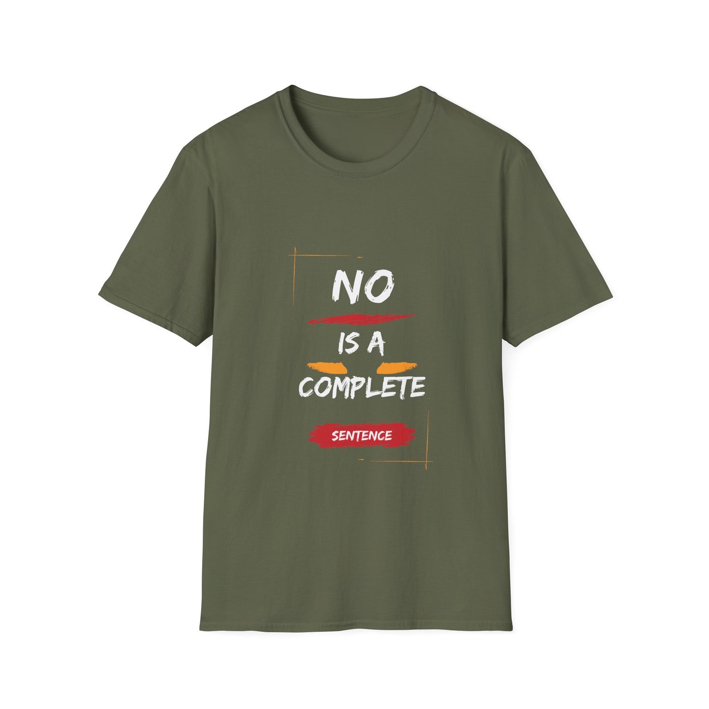 No is a complete sentence Unisex Softstyle T-Shirt | Casual Streetwear, Gift for Friends, Funny Statement Tee, Unique Everyday Wear, [...]