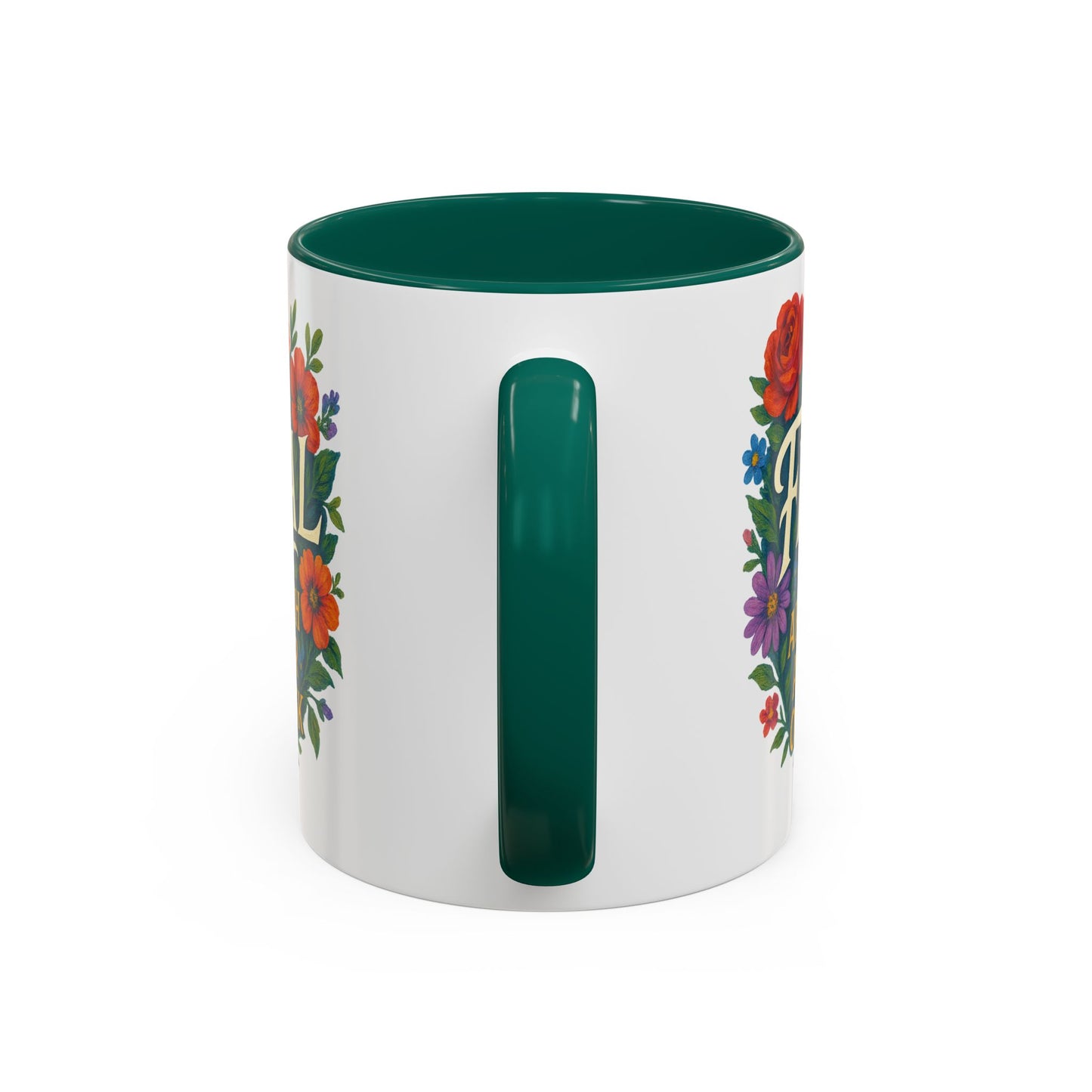 Feral Floral Coffee Mug , Feral: Approach At Your Own Risk 11oz/15oz
