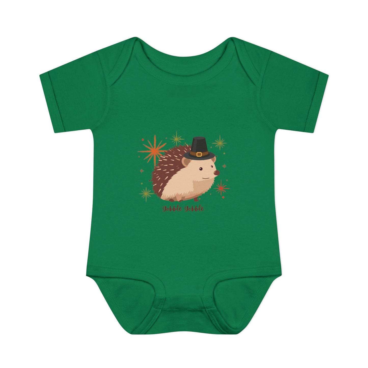 Cute Hedgehog Baby Bodysuit, Thanksgiving Infant Outfit, Baby Shower Gift, Holiday Apparel, Cute Animal Clothing, Newborn Essentials