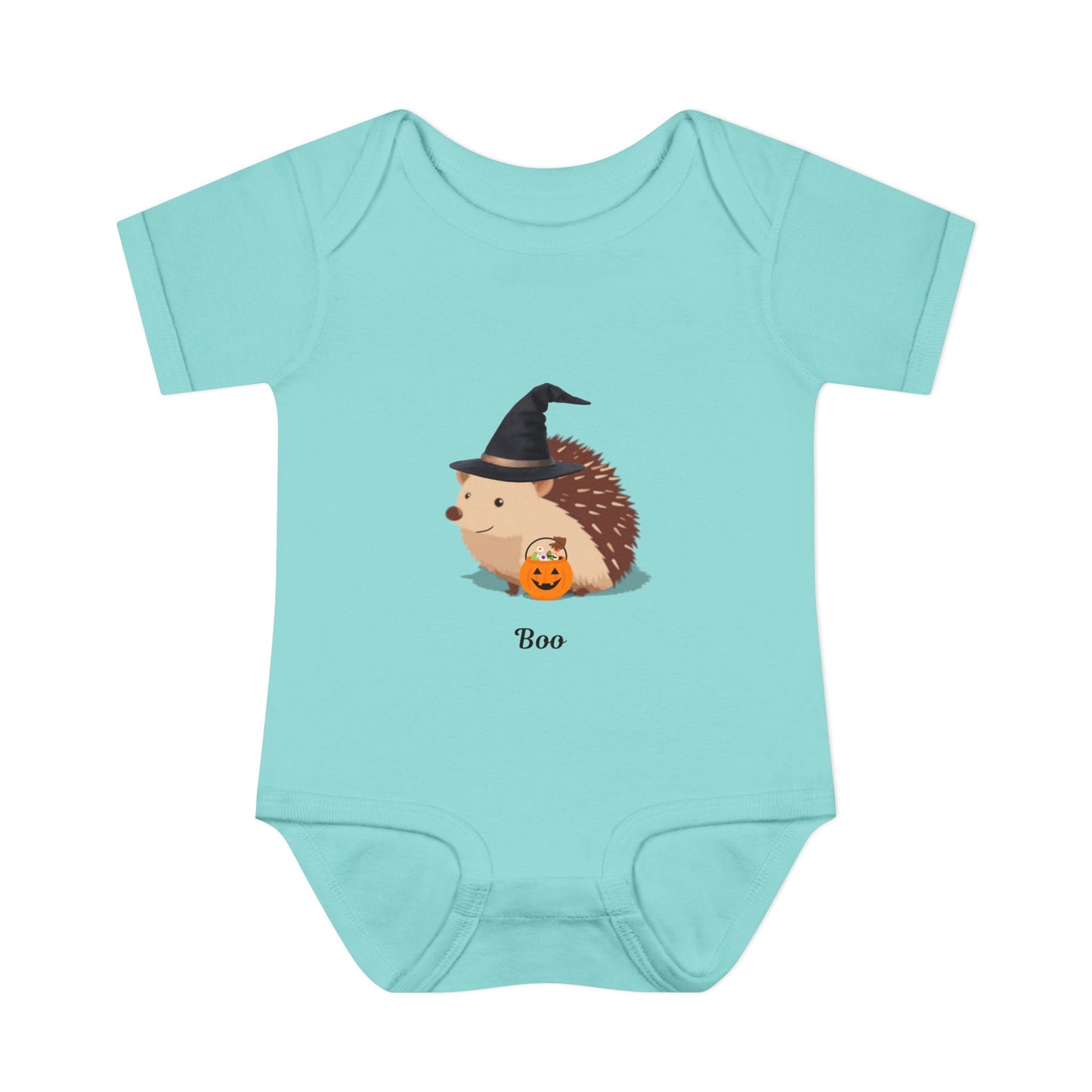 Cute Halloween Hedgehog Infant Bodysuit - Boo, Baby Onesie, Fall Fashion, Halloween Outfit, Baby Shower Gift, Costume