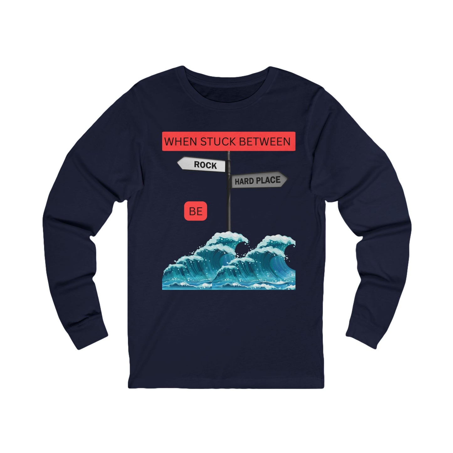 Unisex Jersey Long Sleeve Tee with Beachy Vibe, Relaxation Shirt, Gift for Ocean Lovers, Perfect for Casual Outings, Summer Vibes, Motivational Tee [...]