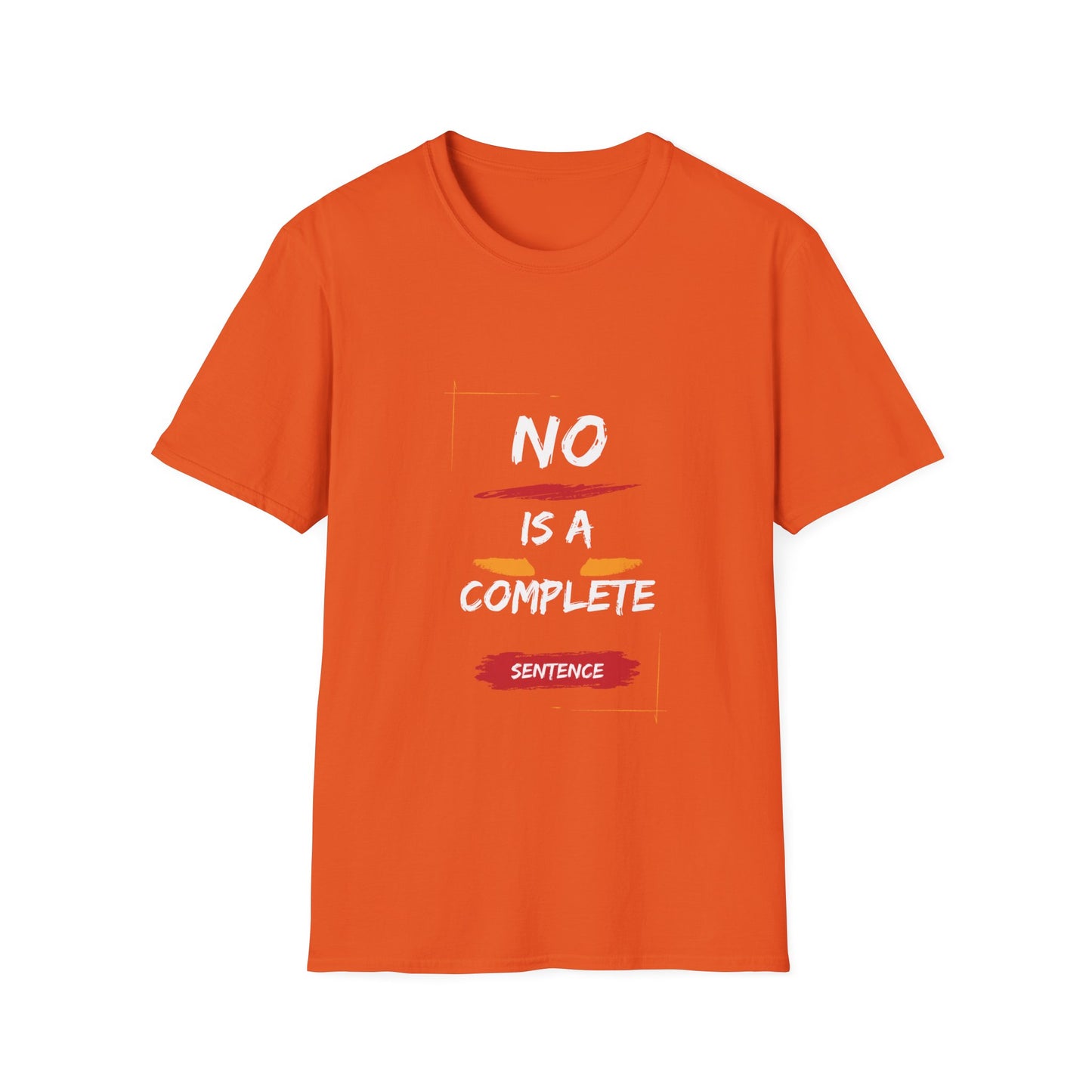 No is a complete sentence Unisex Softstyle T-Shirt | Casual Streetwear, Gift for Friends, Funny Statement Tee, Unique Everyday Wear, [...]