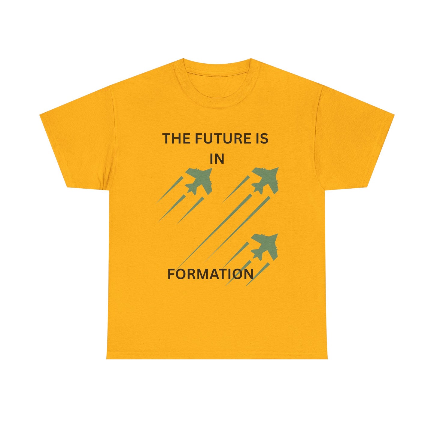 The Future is in Formation Unisex Heavy Cotton Tee