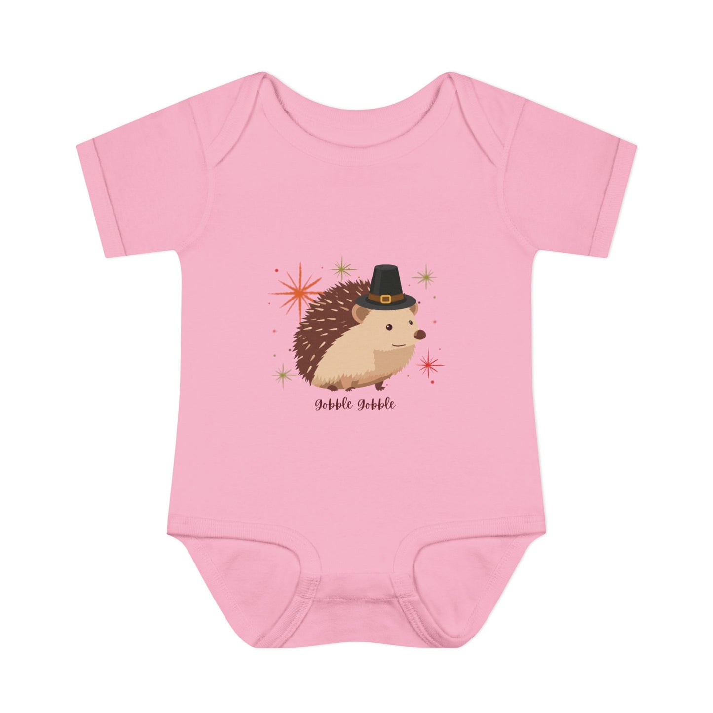 Cute Hedgehog Baby Bodysuit, Thanksgiving Infant Outfit, Baby Shower Gift, Holiday Apparel, Cute Animal Clothing, Newborn Essentials