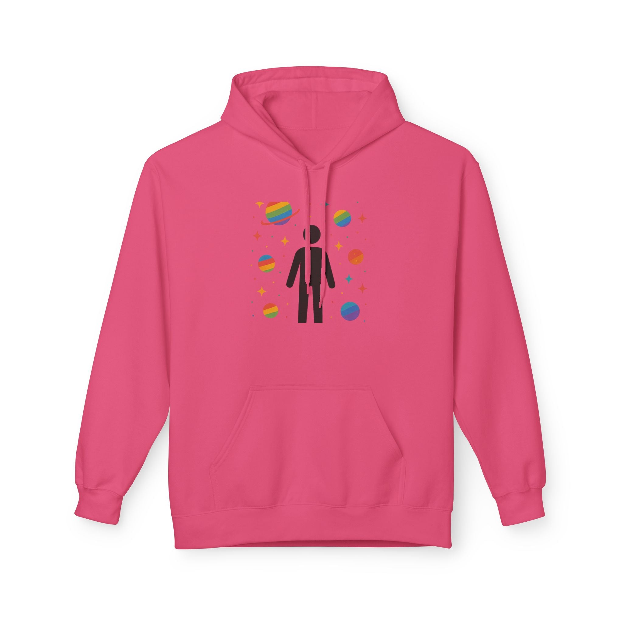 The Universe has my back Cosmic Vibe Hoodie - Unisex Midweight Softstyle Fleece, Perfect for Stargazers, Space Lovers, Unique Gift, Inspirational Apparel, [...]