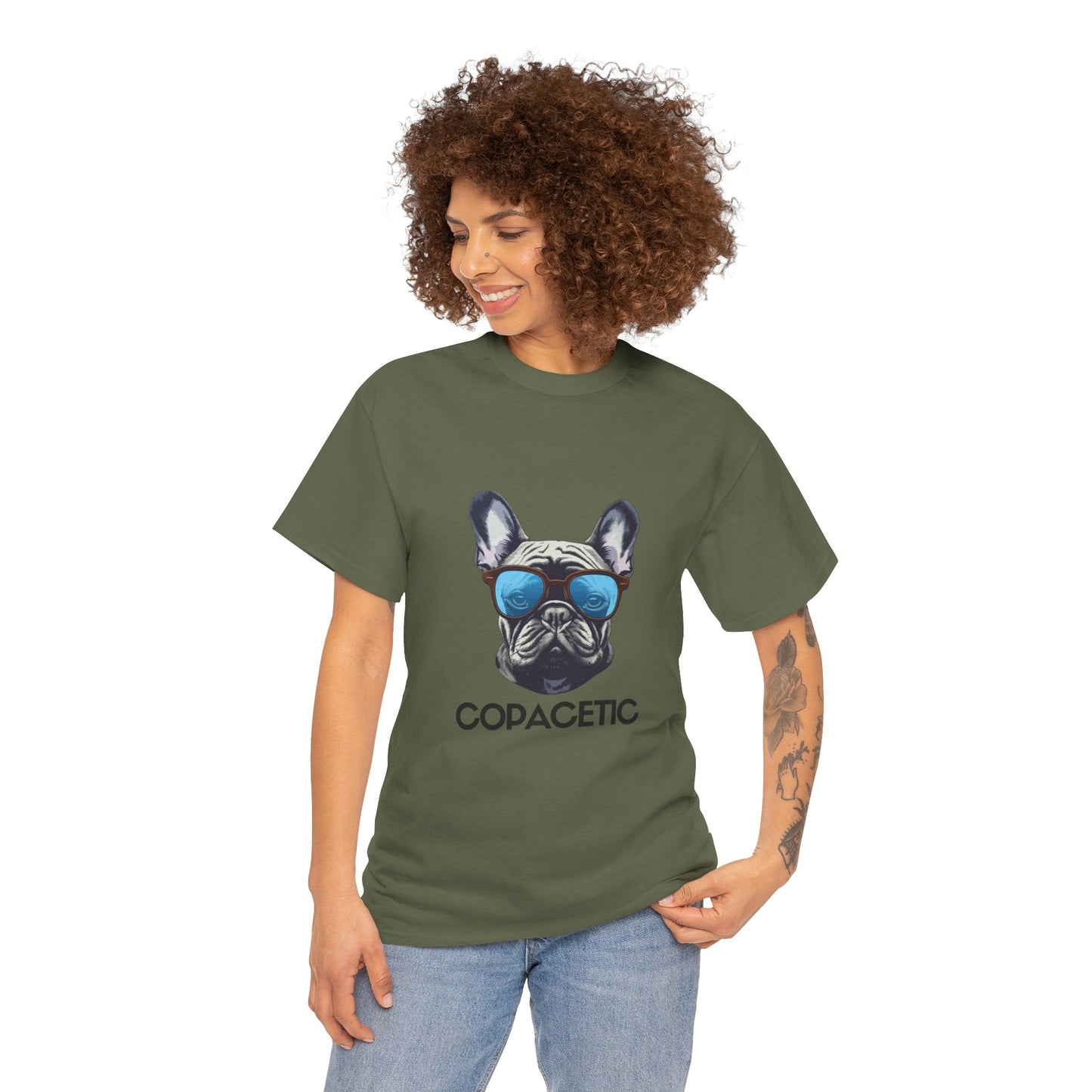 Cool Dog Vibe Unisex Tee - Hip Pet Lover Shirt, Casual Wear, Dog Lover Gift, Summer Style, Fun Outfit, Everyday Apparel