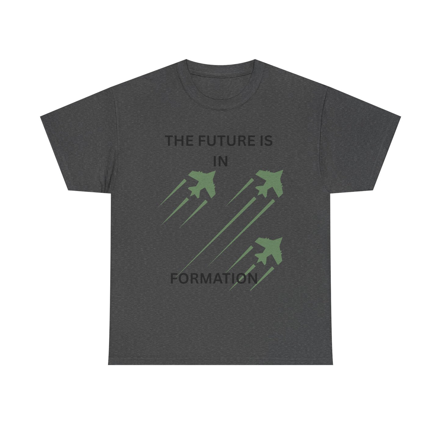 The Future is in Formation Unisex Heavy Cotton Tee