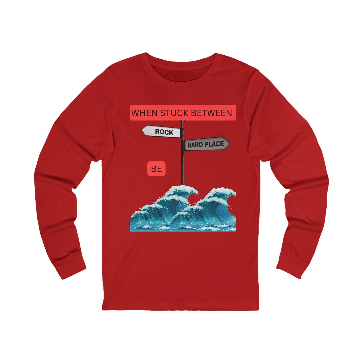 Unisex Jersey Long Sleeve Tee with Beachy Vibe, Relaxation Shirt, Gift for Ocean Lovers, Perfect for Casual Outings, Summer Vibes, Motivational Tee [...]