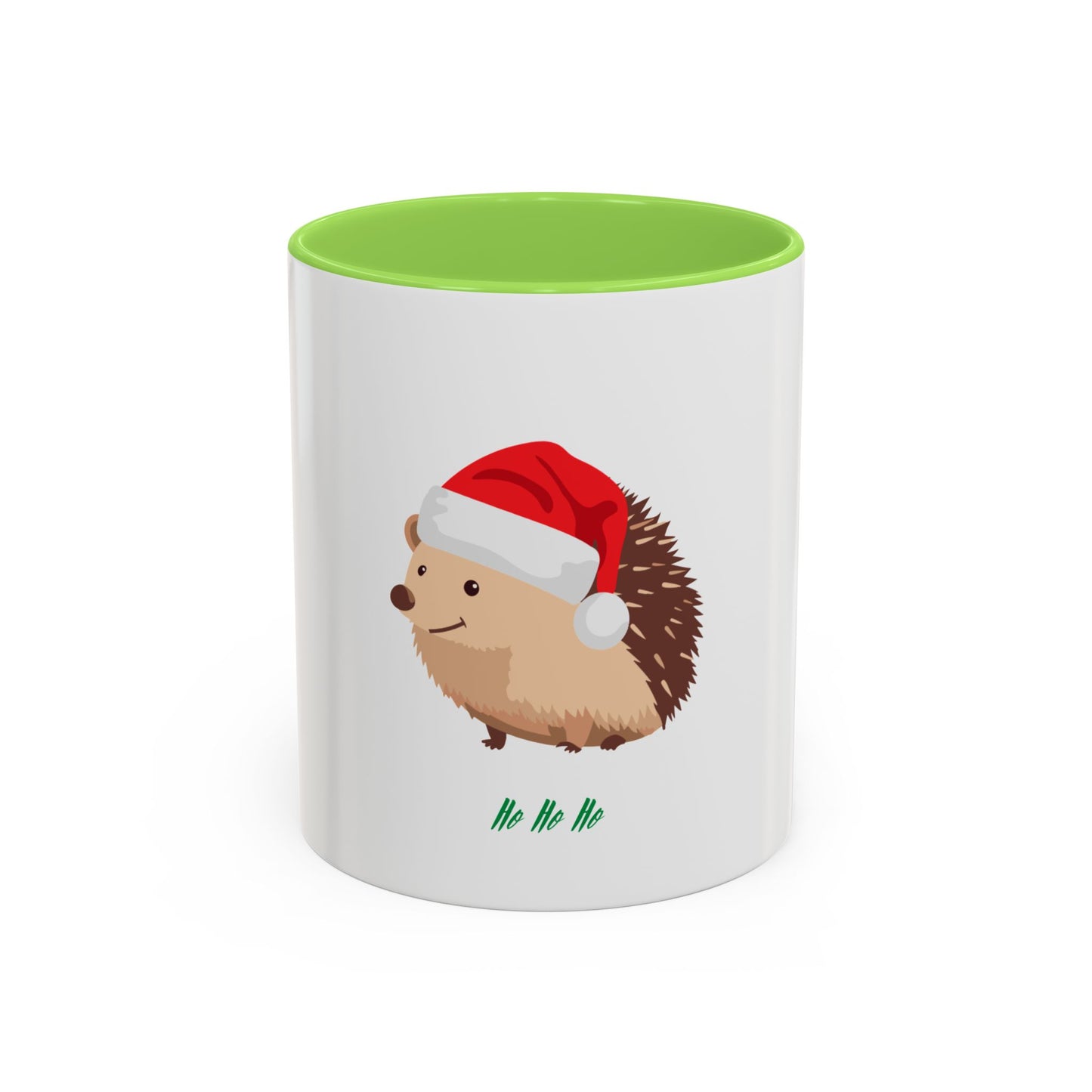 Christmas Hedgehog Mug - Cute Holiday Coffee Cup, Festive Drinkware, Gifts for Animal Lovers, Winter Decor, Unique Tea Mug