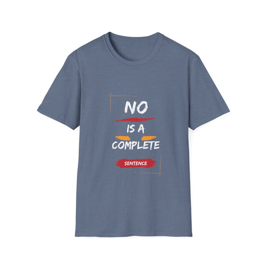 No is a complete sentence Unisex Softstyle T-Shirt | Casual Streetwear, Gift for Friends, Funny Statement Tee, Unique Everyday Wear, [...]