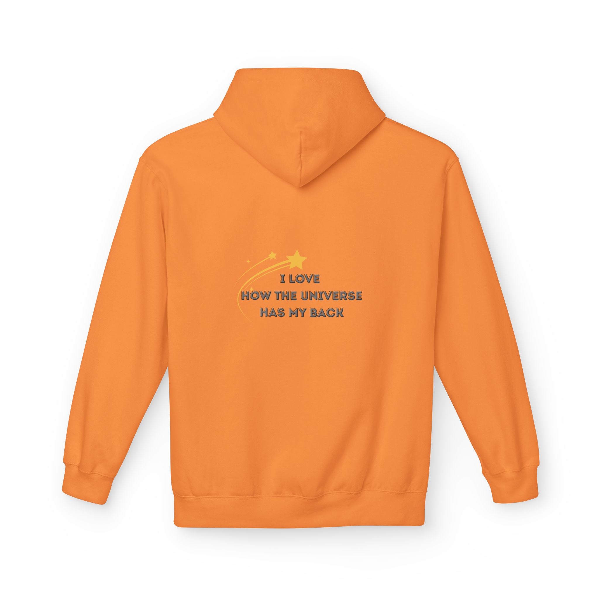 The Universe has my back Cosmic Vibe Hoodie - Unisex Midweight Softstyle Fleece, Perfect for Stargazers, Space Lovers, Unique Gift, Inspirational Apparel, [...]