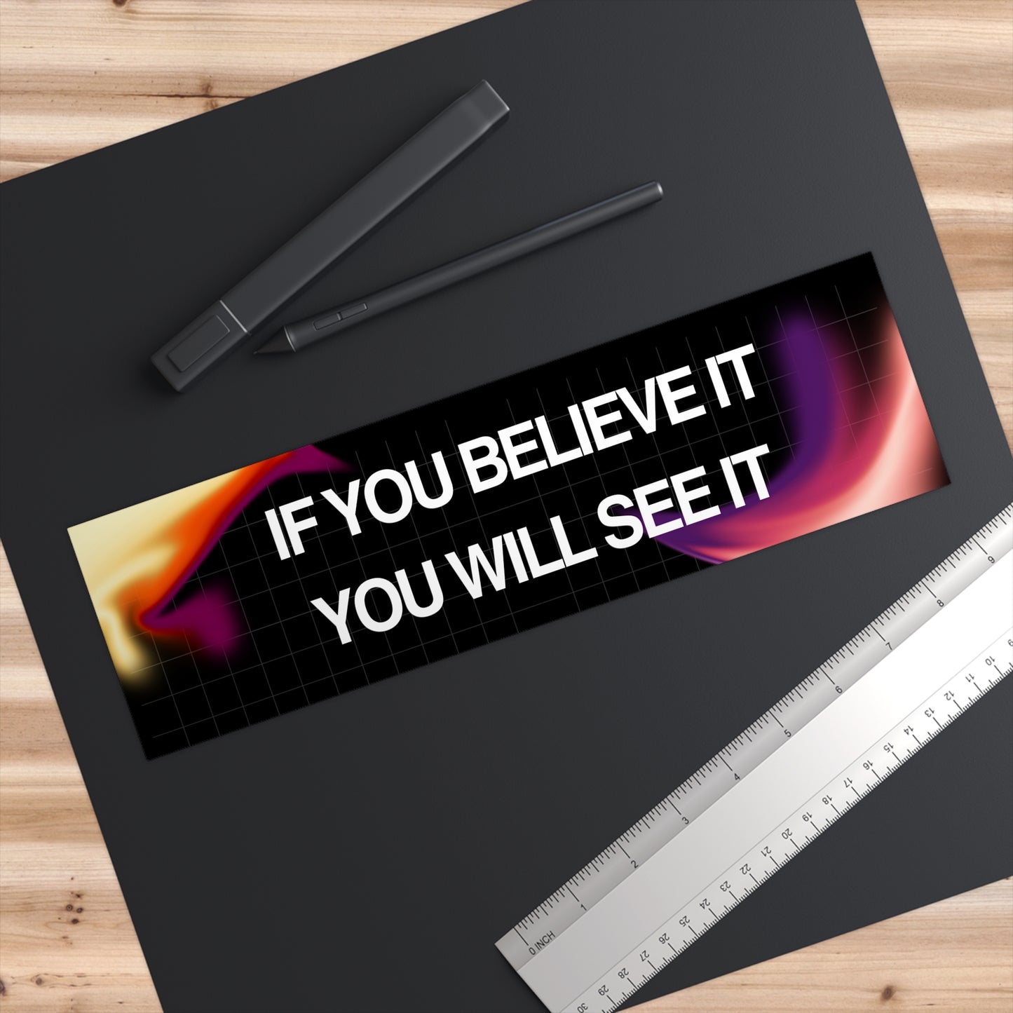 IF YOU BELIEVE IT YOU WILL SEE IT Bumper Stickers | Motivational Car Decals, Positive Affirmation Stickers, Cool Automotive Accessories, Gift for [...]