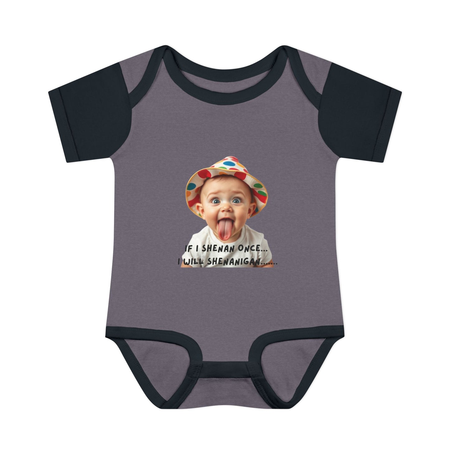 Humorous Infant Bodysuit - "If I Shenan Once, I Will Shenanigan!" Baby Outfit, Newborn Gift, Funny Baby Clothes, Cute Shower [...]