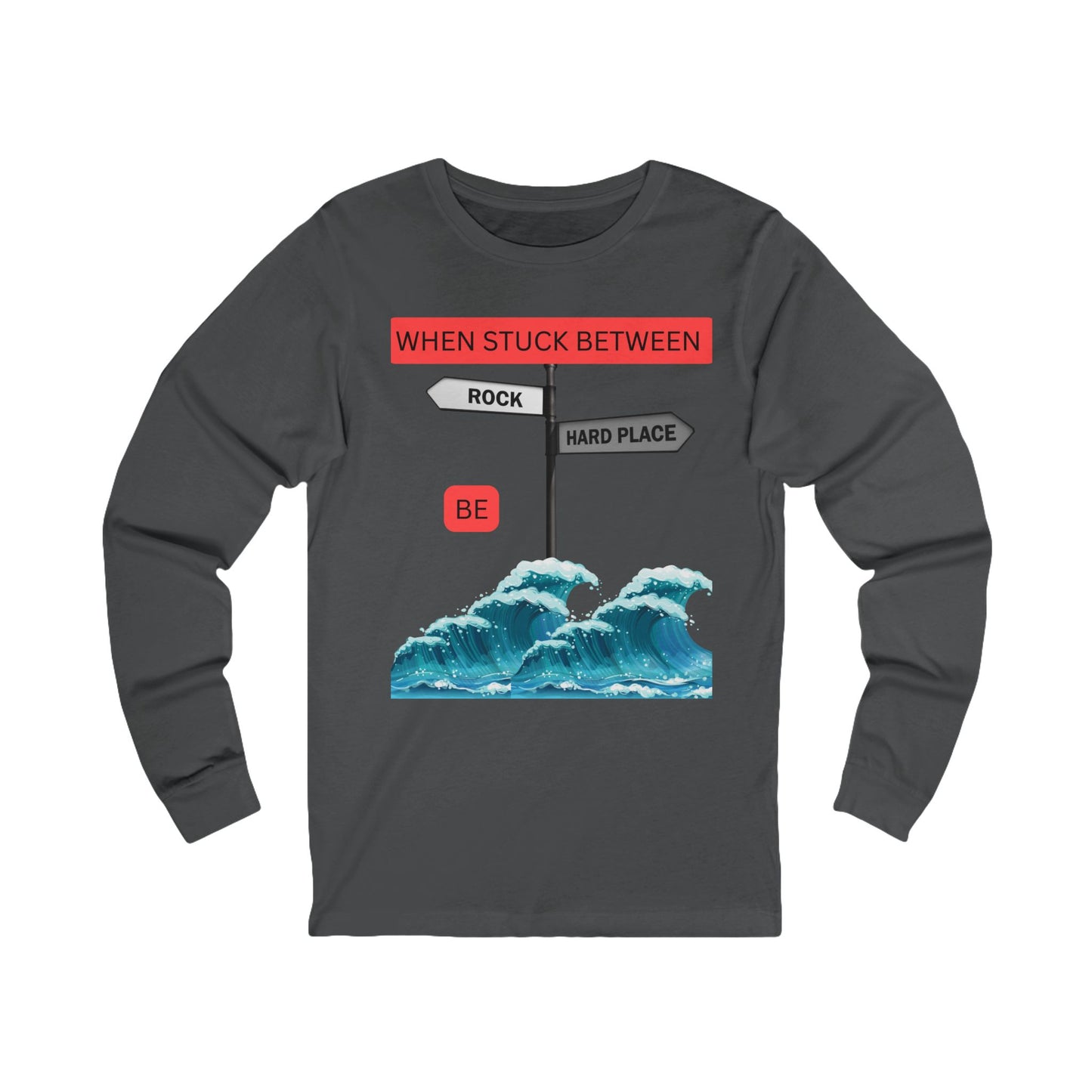 Unisex Jersey Long Sleeve Tee with Beachy Vibe, Relaxation Shirt, Gift for Ocean Lovers, Perfect for Casual Outings, Summer Vibes, Motivational Tee [...]