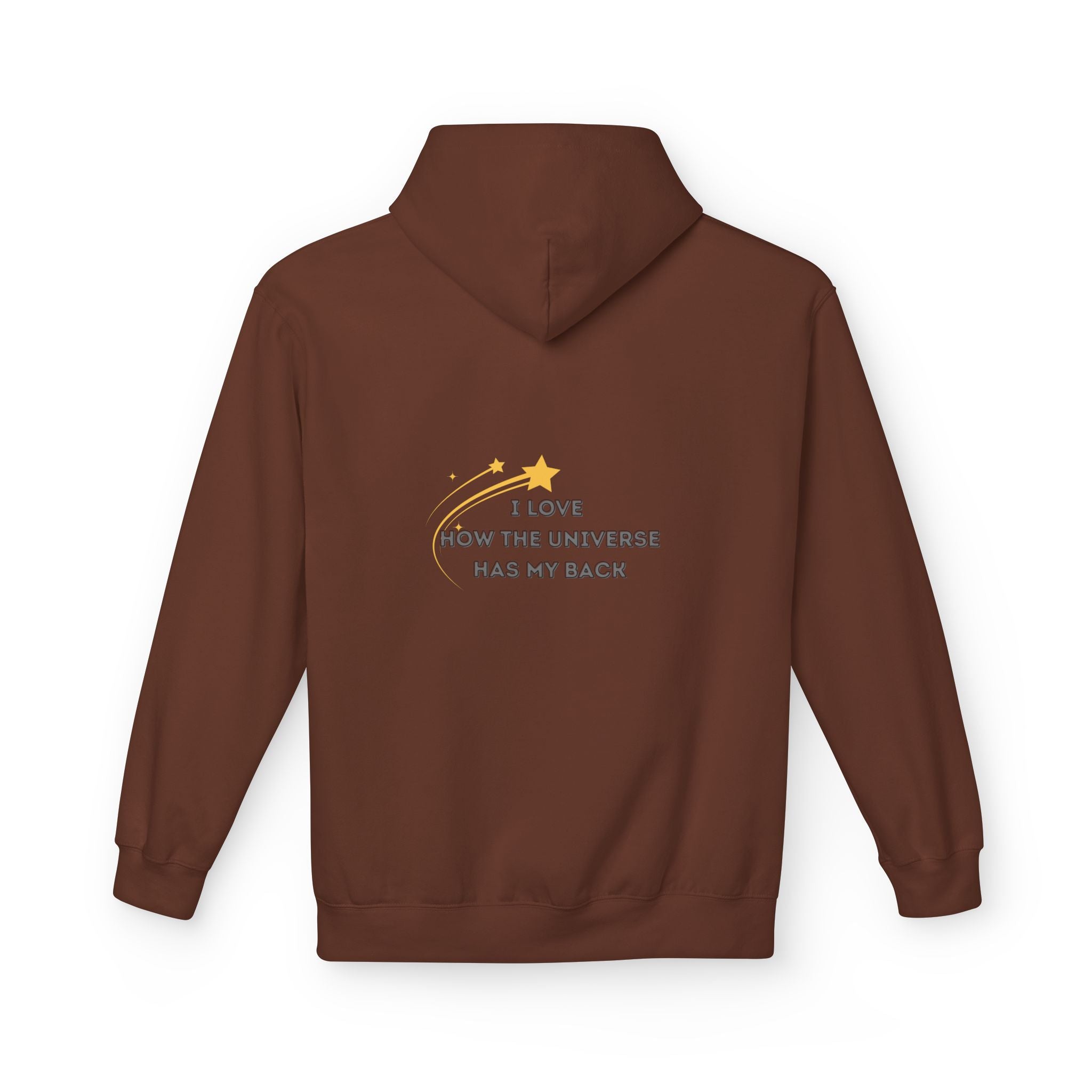 The Universe has my back Cosmic Vibe Hoodie - Unisex Midweight Softstyle Fleece, Perfect for Stargazers, Space Lovers, Unique Gift, Inspirational Apparel, [...]