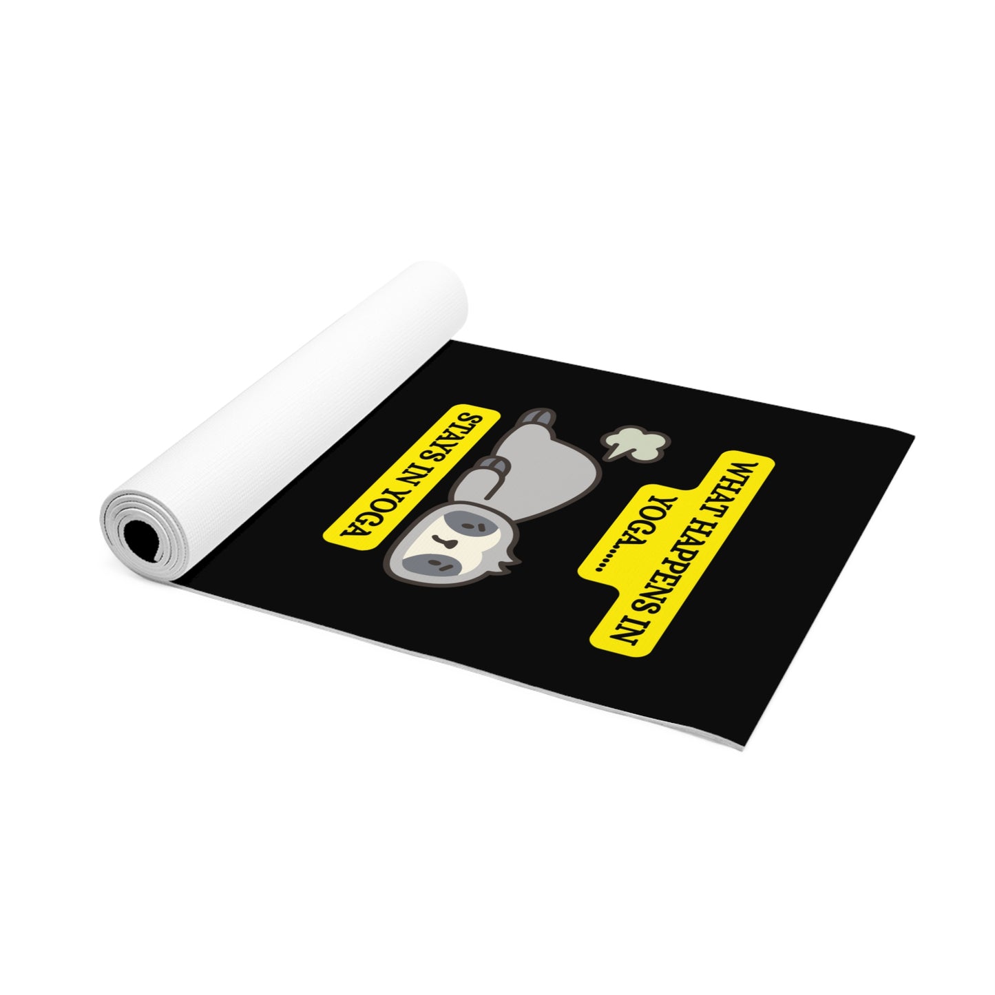 Yoga Mat with Fun Panda Design - Perfect for Home Practice, Fitness, Gifts, Relaxation, Meditation