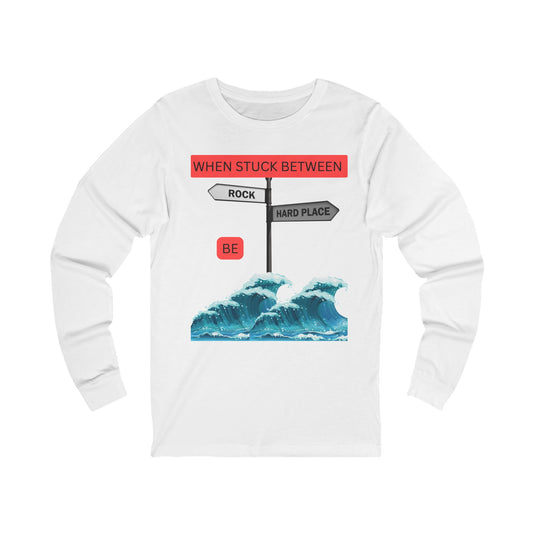 Unisex Jersey Long Sleeve Tee with Beachy Vibe, Relaxation Shirt, Gift for Ocean Lovers, Perfect for Casual Outings, Summer Vibes, Motivational Tee [...]